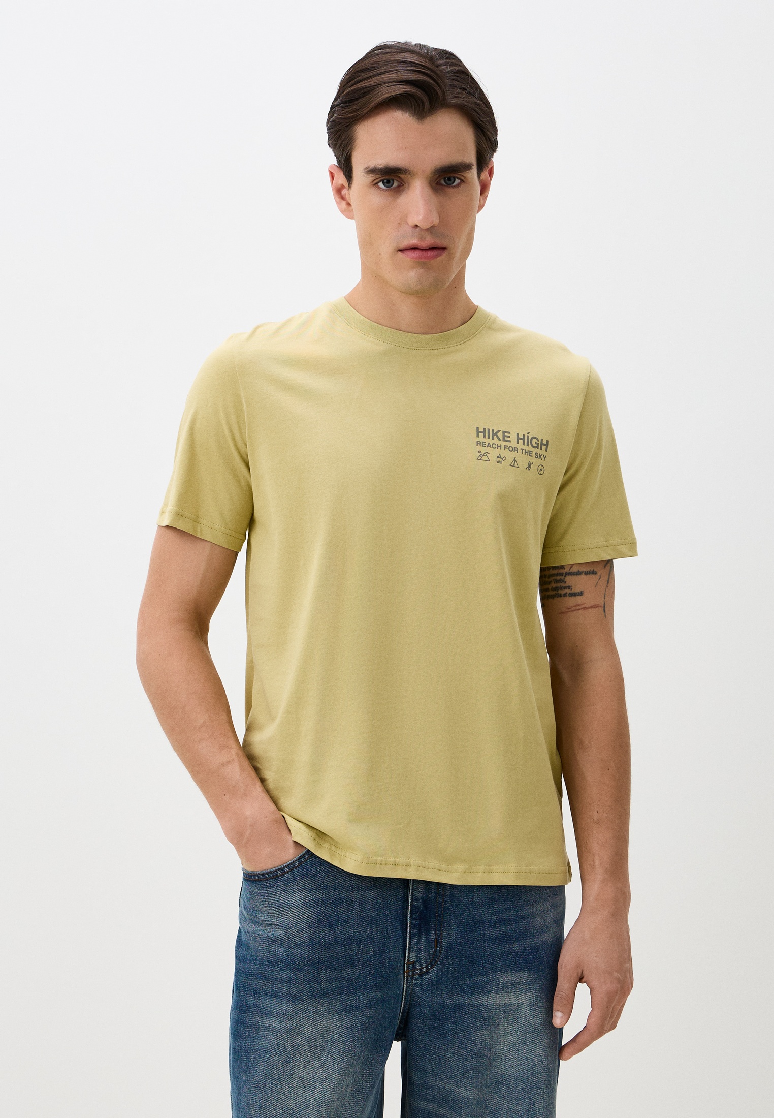 Футболка с коротким рукавом Zolla z01523320A19325A0