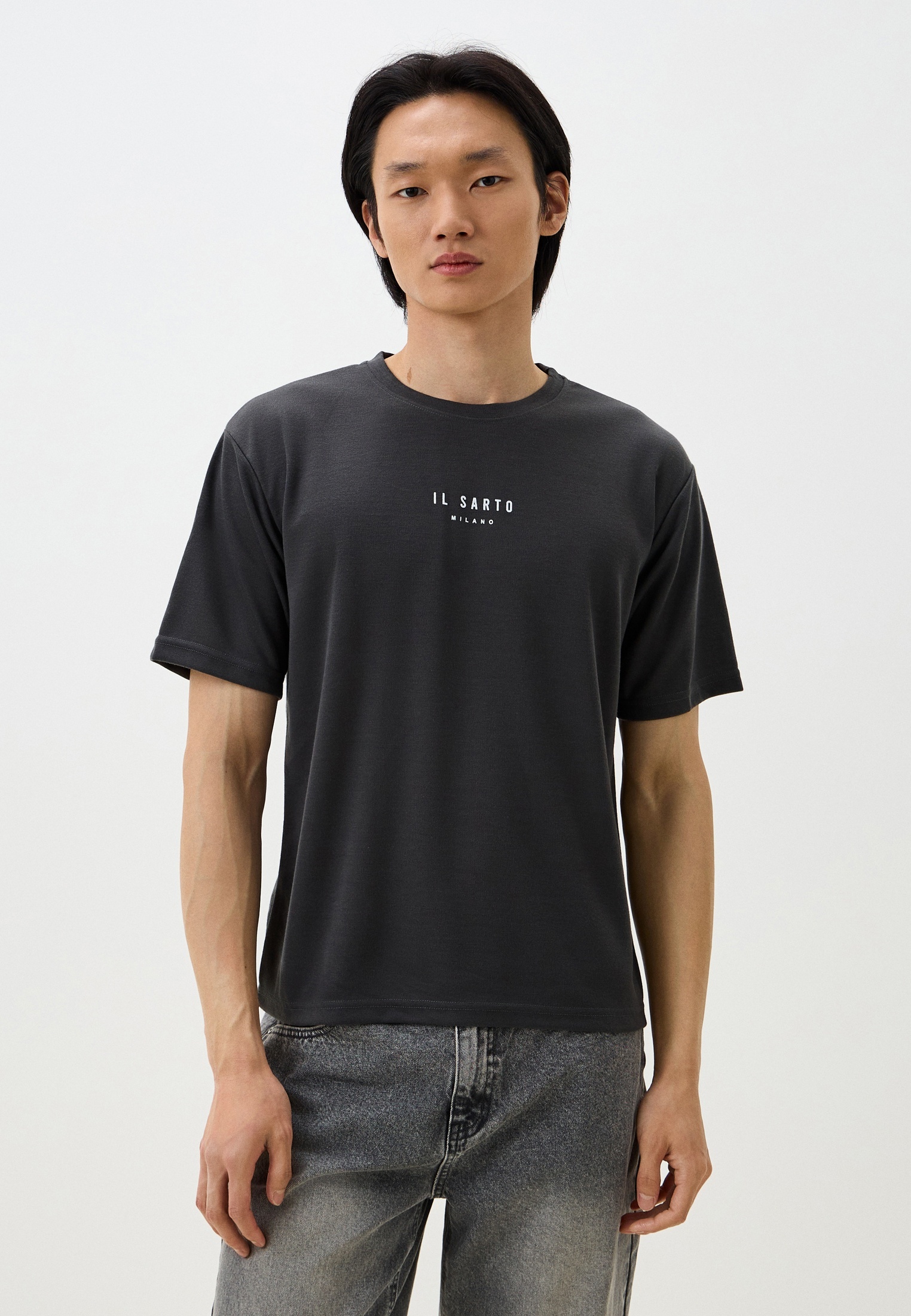 Футболка Blacksi 3006-т.серый