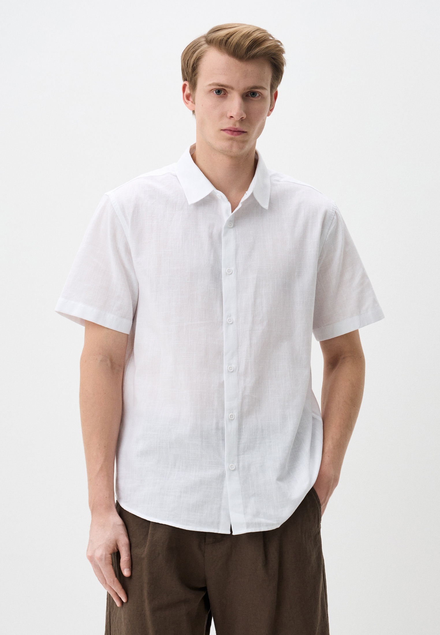 Рубашка с коротким рукавом Koton 5SAM60006HW000