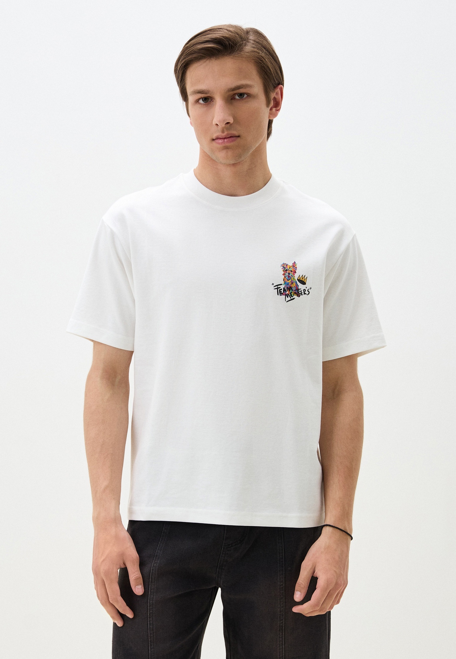 Футболка с коротким рукавом Rushbay RB86053-white