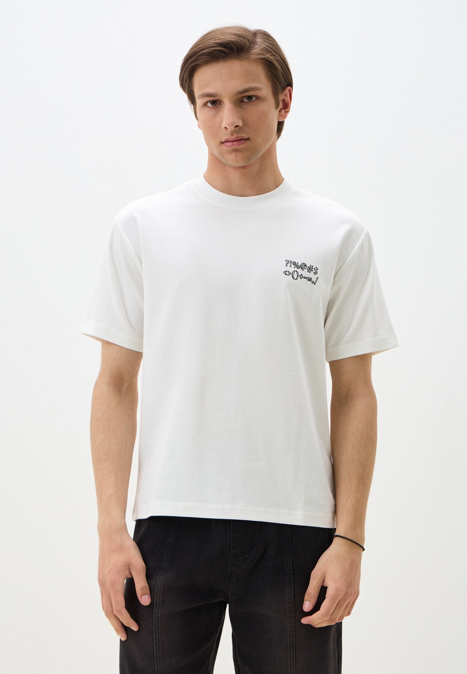 Футболка с коротким рукавом Rushbay RB86085-white