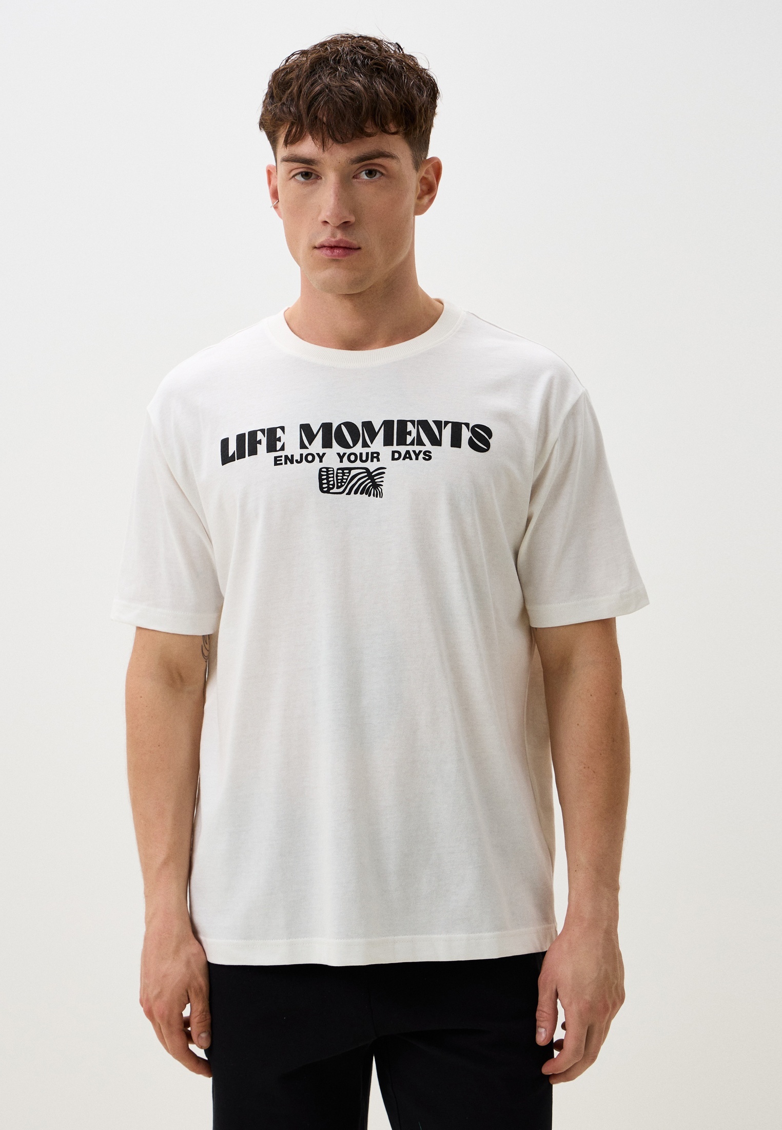 Футболка с коротким рукавом Zolla z01525320R15110A0