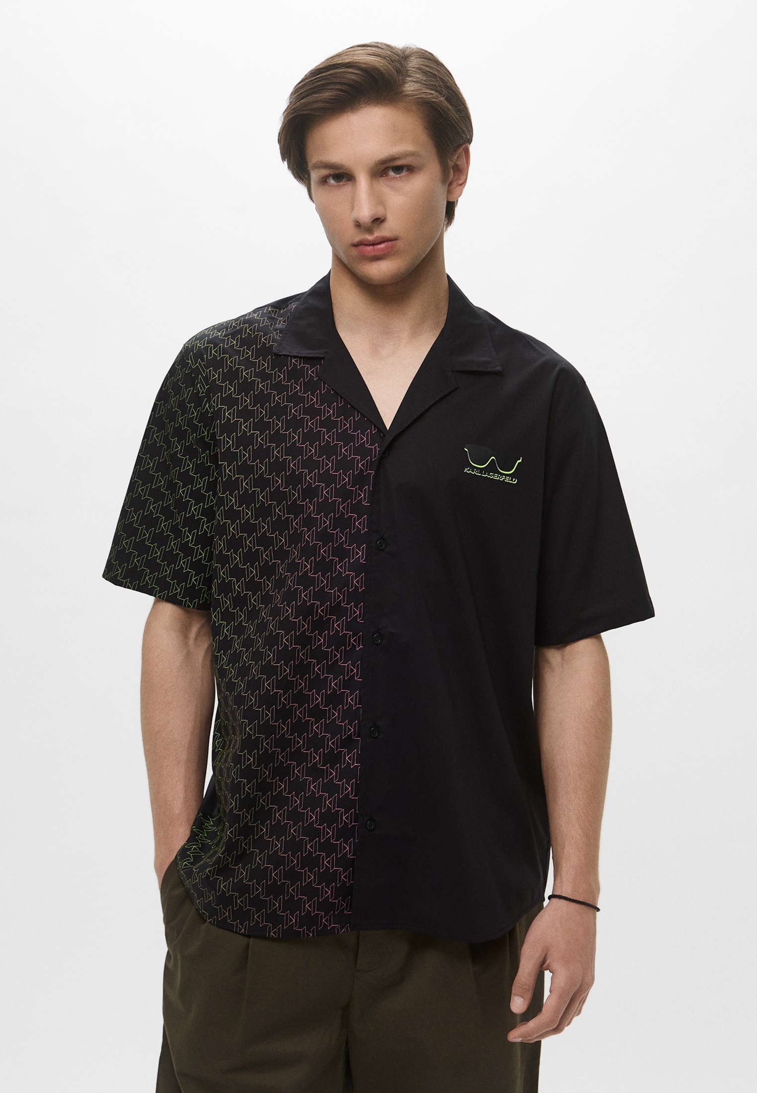 Рубашка с коротким рукавом Karl Lagerfeld (Карл Лагерфельд) 605444-552600_990