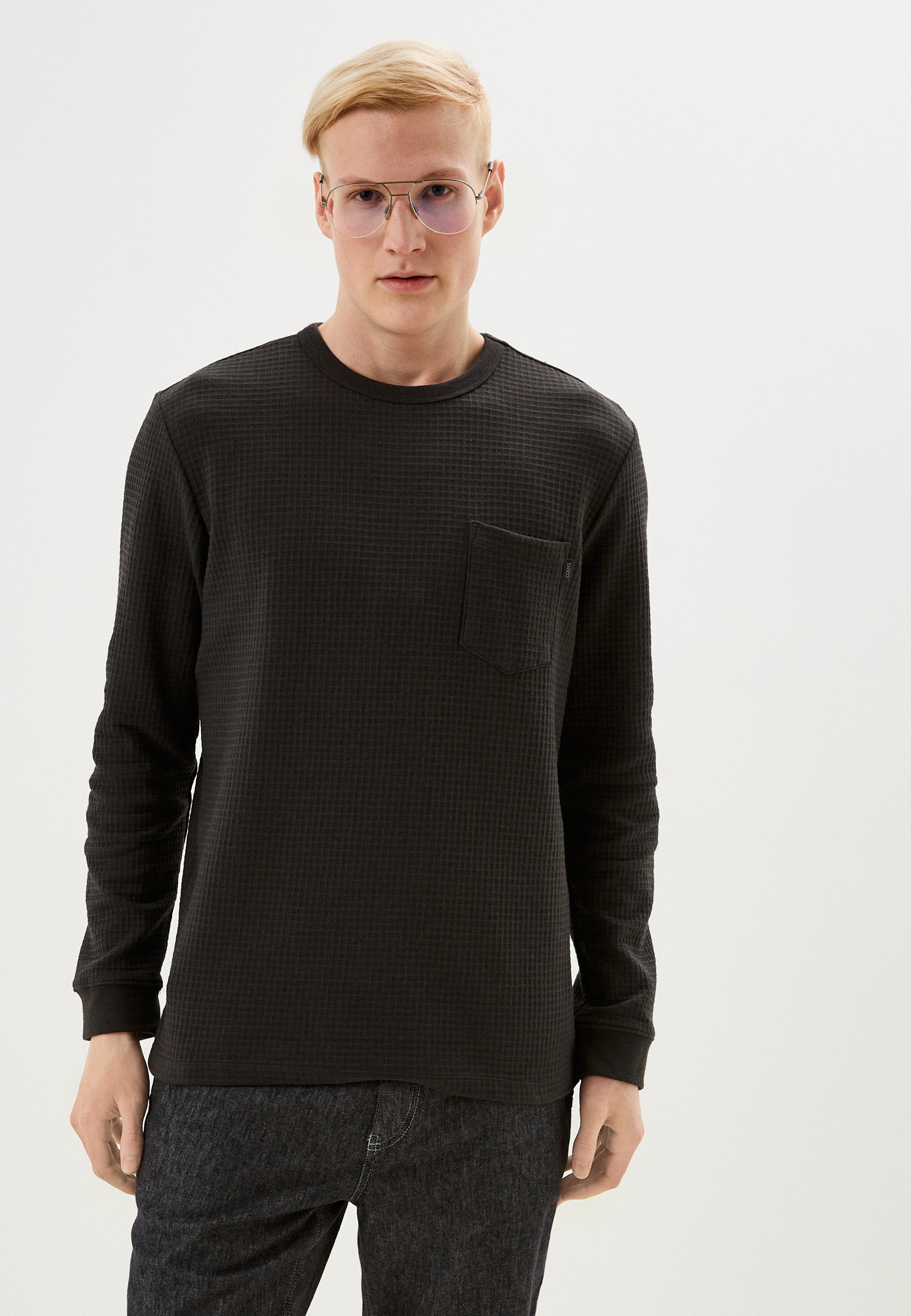 Футболка с длинным рукавом Colin's CL1061770_DARK_GRAY