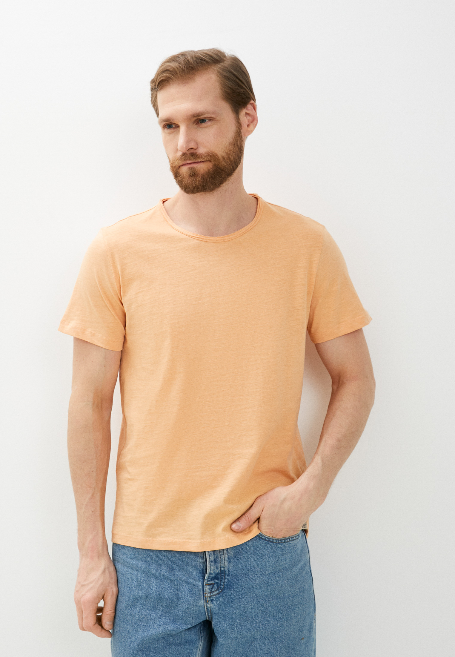 Футболка с коротким рукавом Colin's CL1058580_LIGHT_ORANGE
