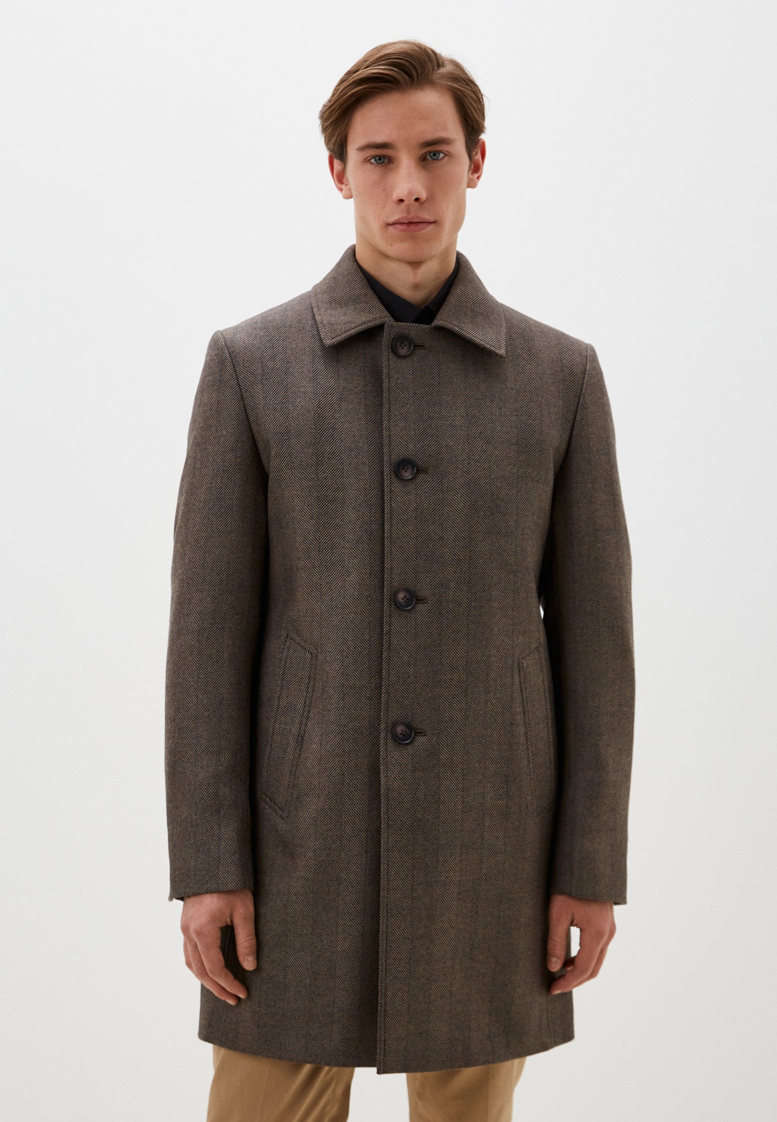 Мужские пальто BAZIONI 2089 S BORGO NAVY-SAND/Пальто