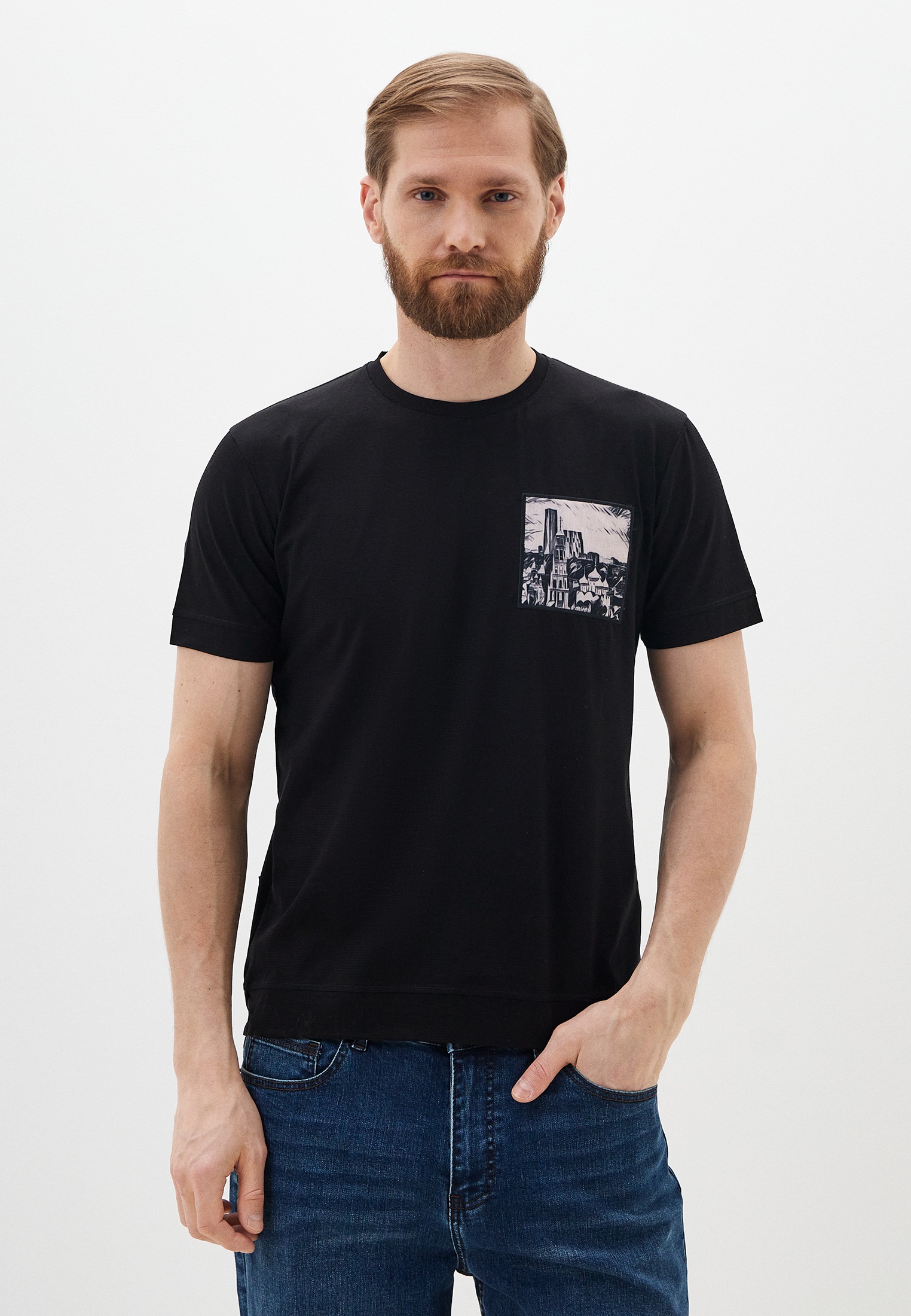 Футболка с коротким рукавом CUDGI N3303 C10