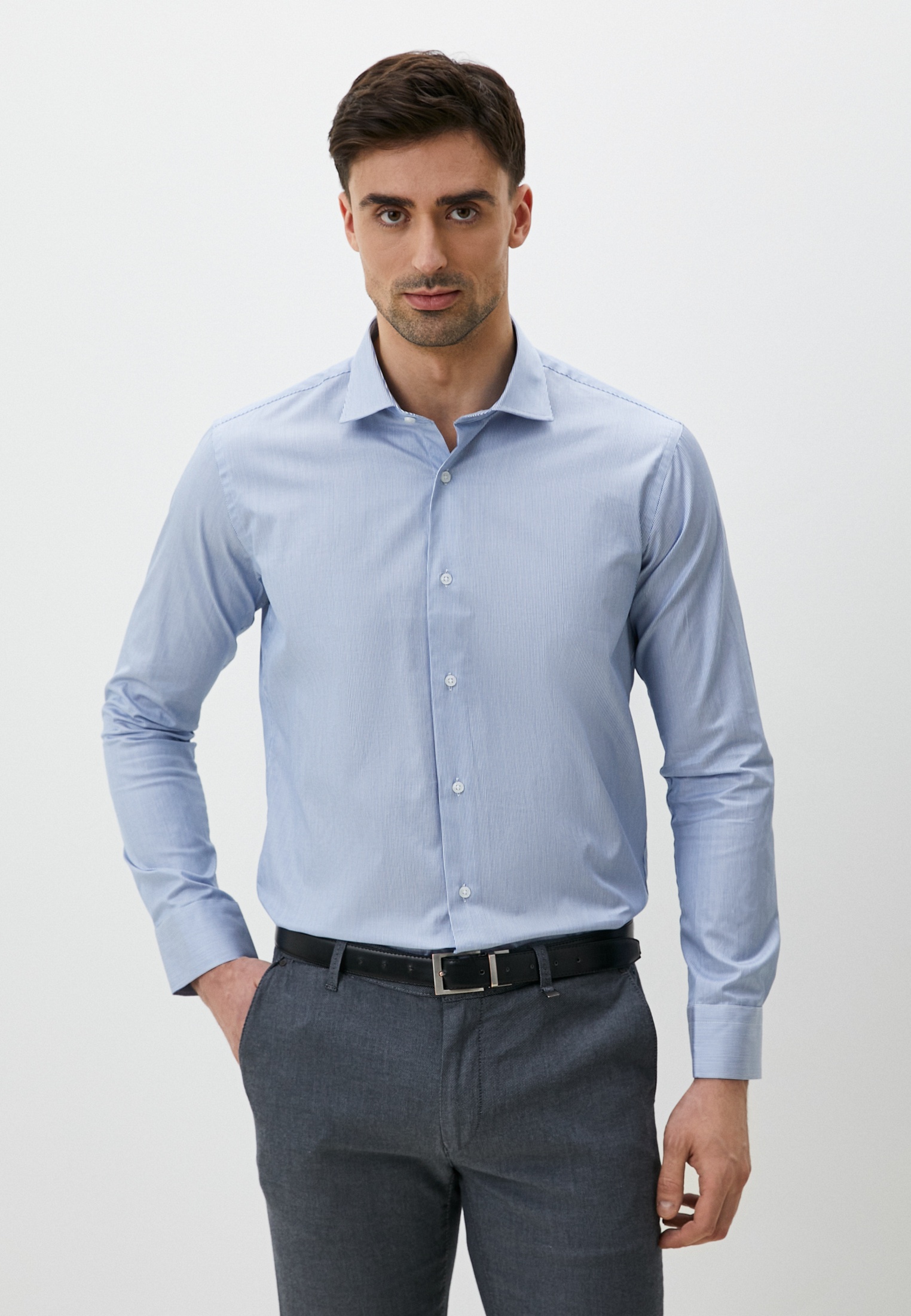 Рубашка с длинным рукавом Salvatore Brunacci 90223BLR2CF461