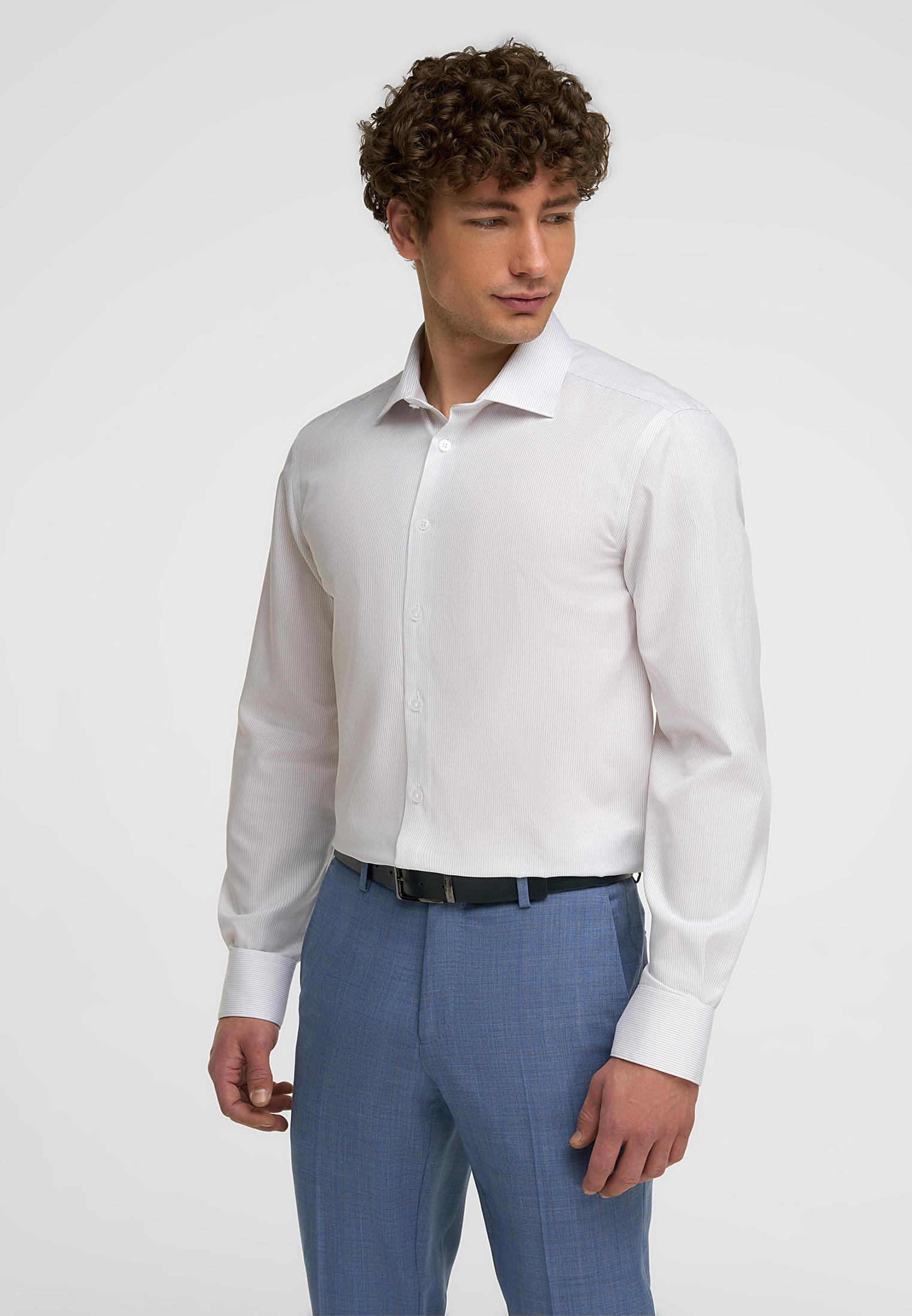 Рубашка с длинным рукавом Henderson SHL-2153-R_WHITE