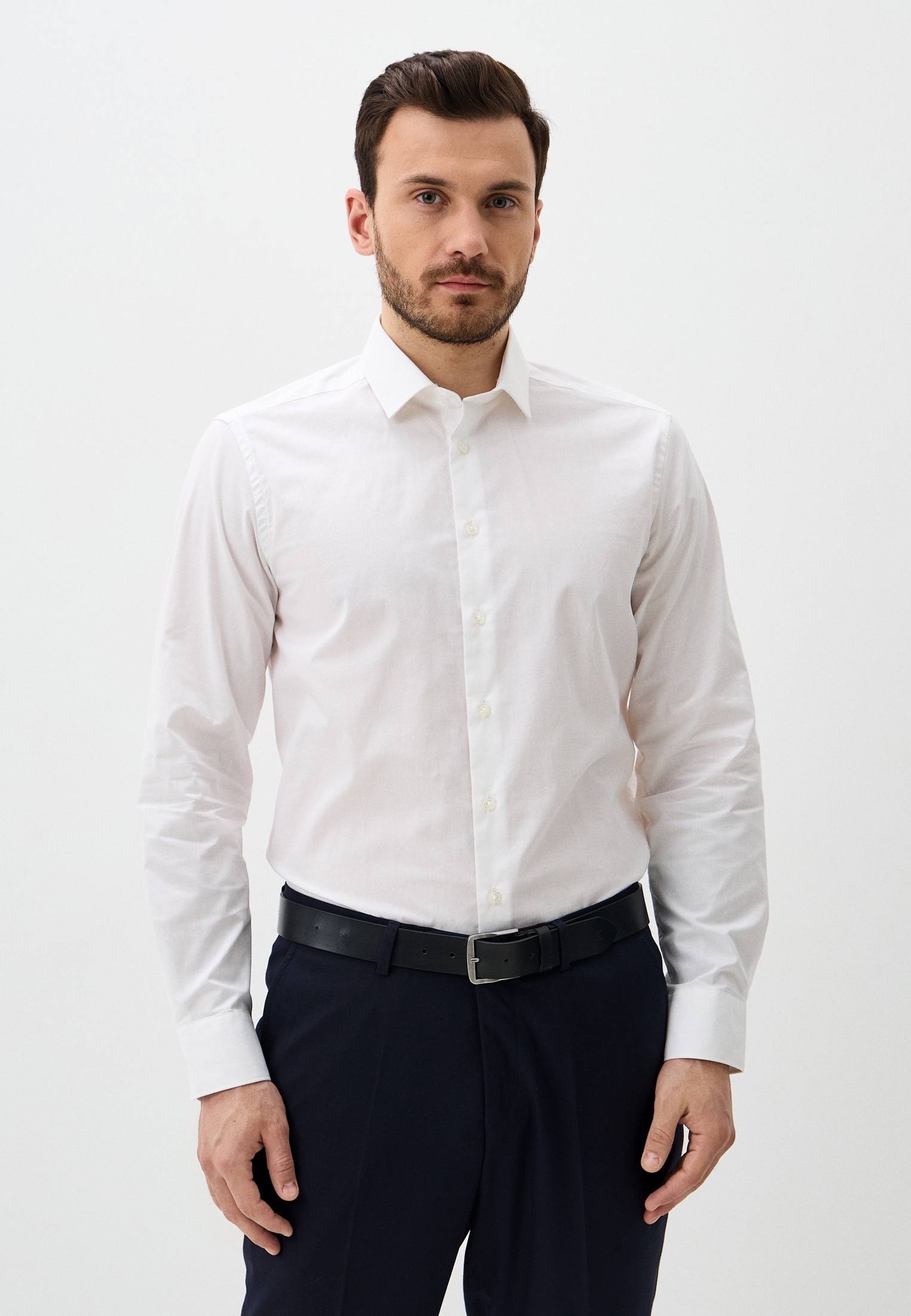 Рубашка с длинным рукавом Henderson SHL-2044-S_WHITE