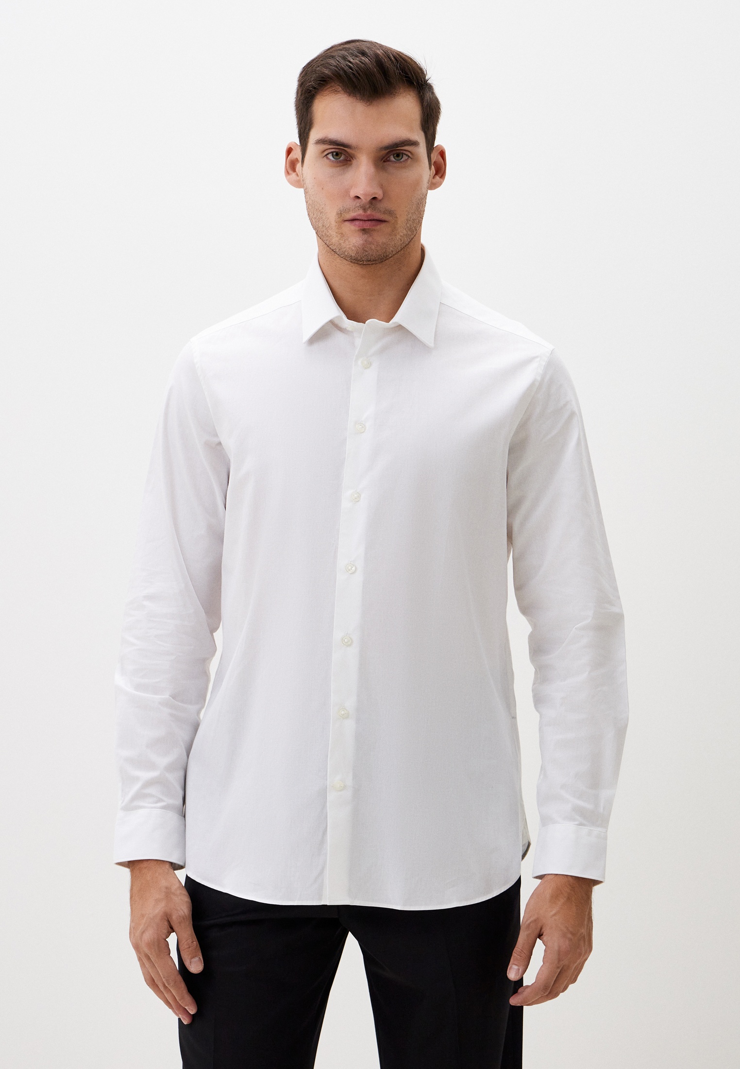 Рубашка с длинным рукавом Henderson SHL-2044-X_WHITE