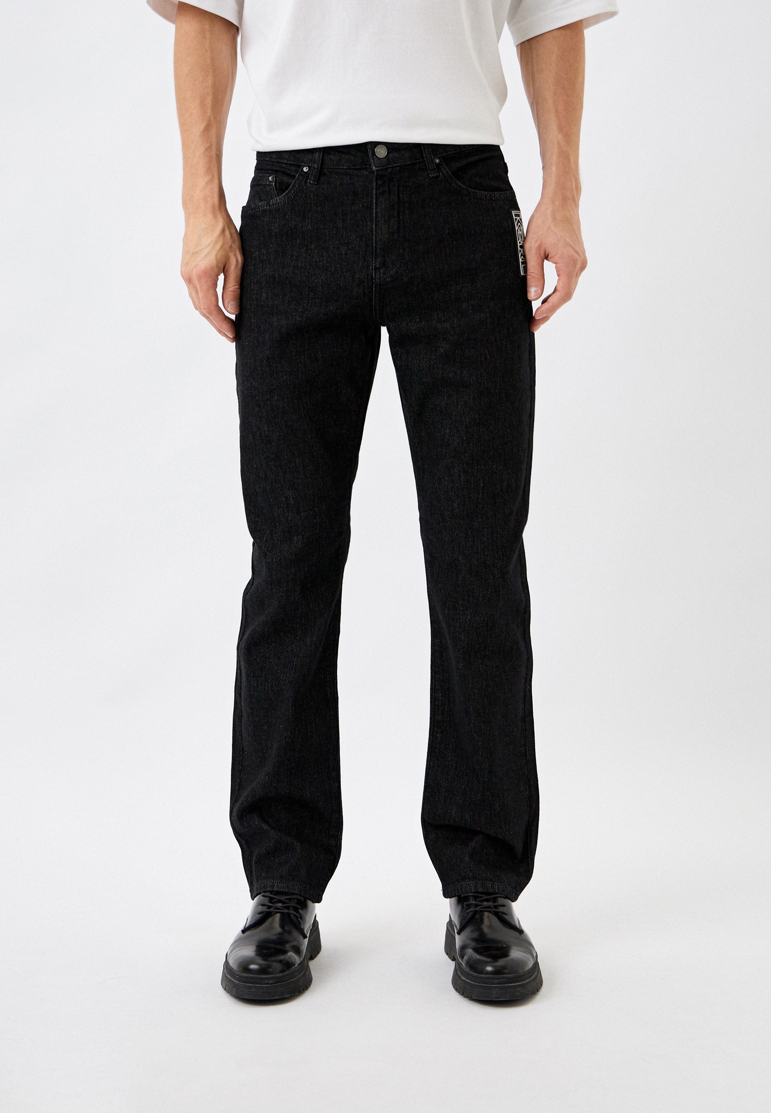 Мужские прямые джинсы Karl Lagerfeld (Карл Лагерфельд) 230M1100_D26