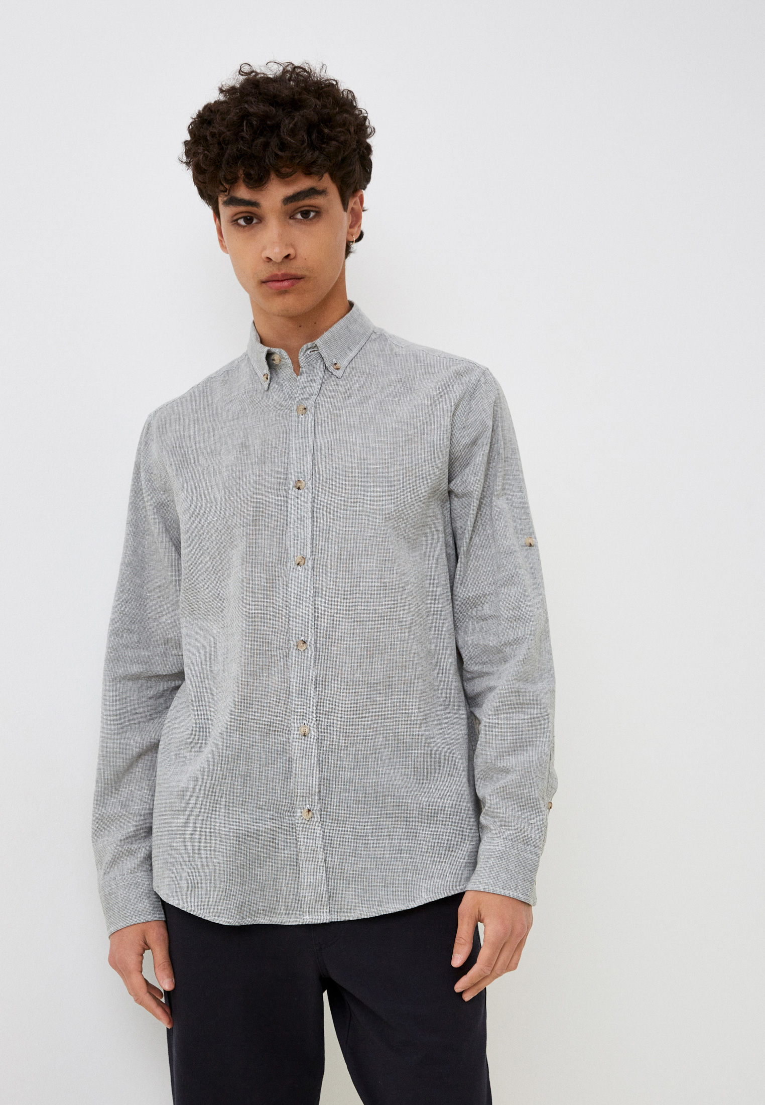 Рубашка с длинным рукавом Colin's CL1062855_Q1.V1_KHA