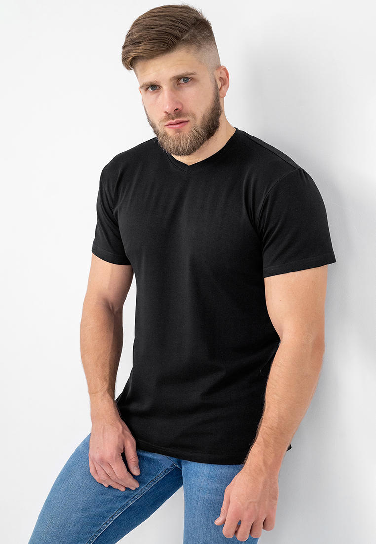 Футболка с коротким рукавом HappyFox HF9122_черный