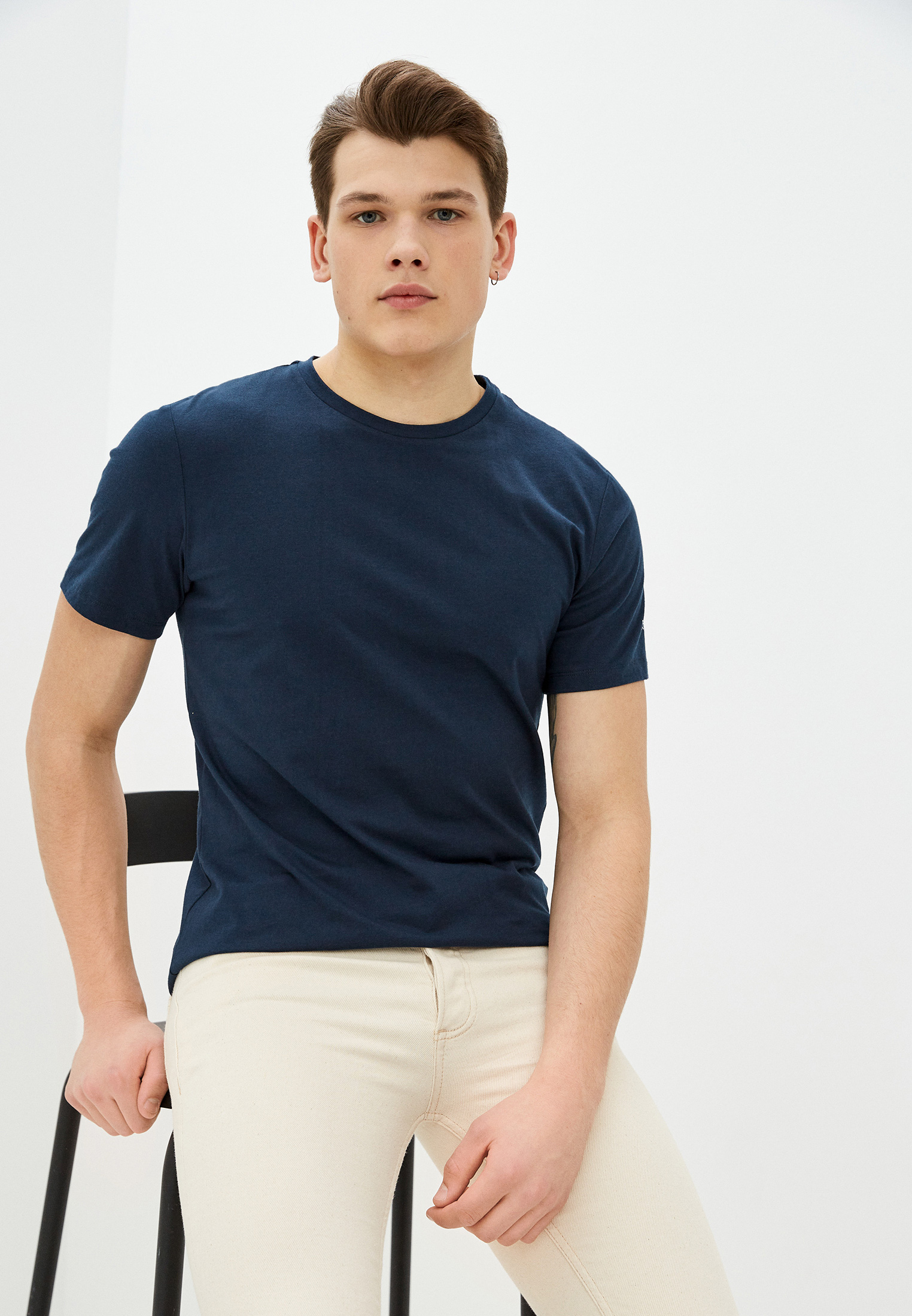 Футболка с коротким рукавом Baon (Баон) B731201-DEEP NAVY-3XL