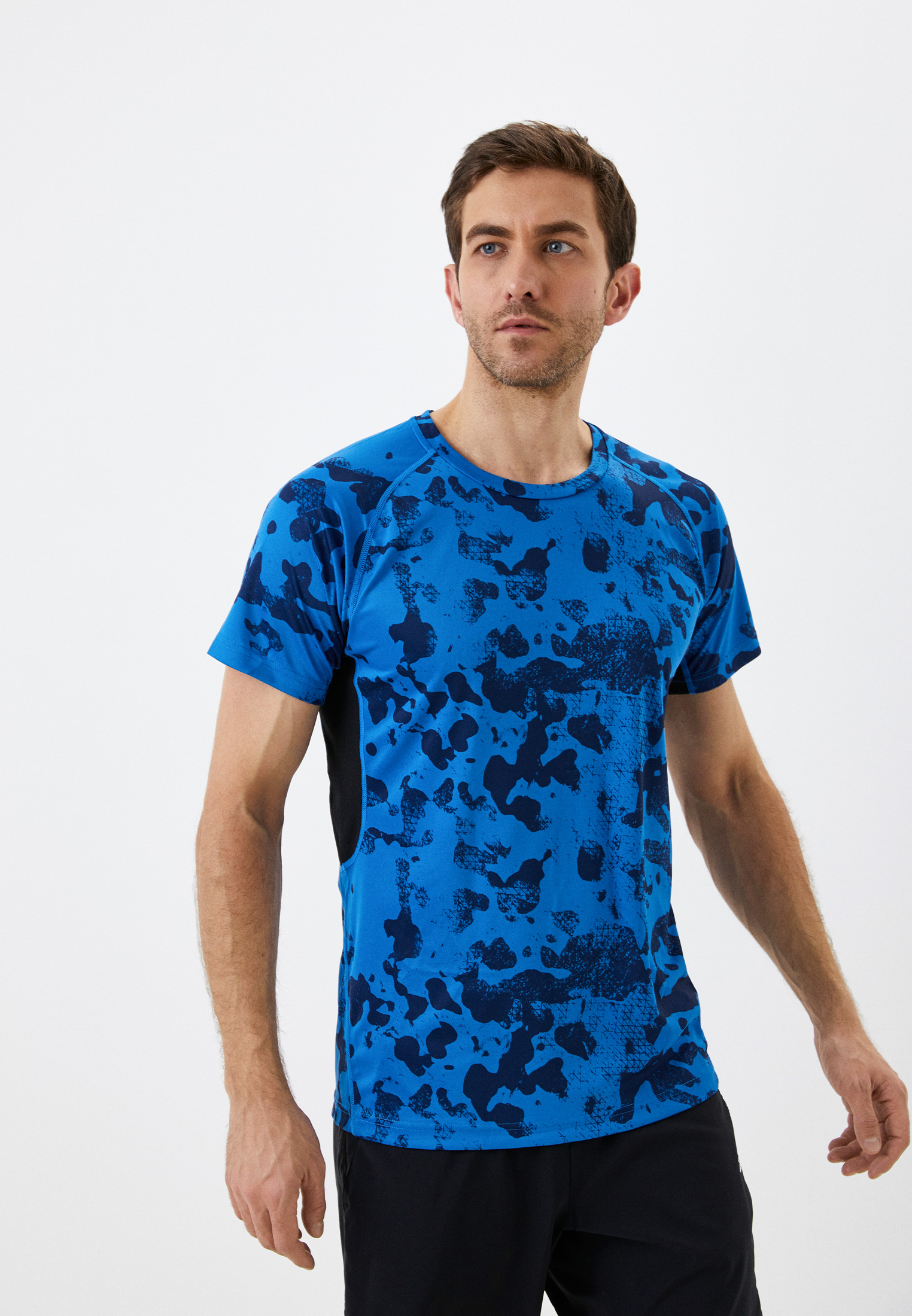 Спортивная футболка W.Sharvel ST1824-BlueBlack_M