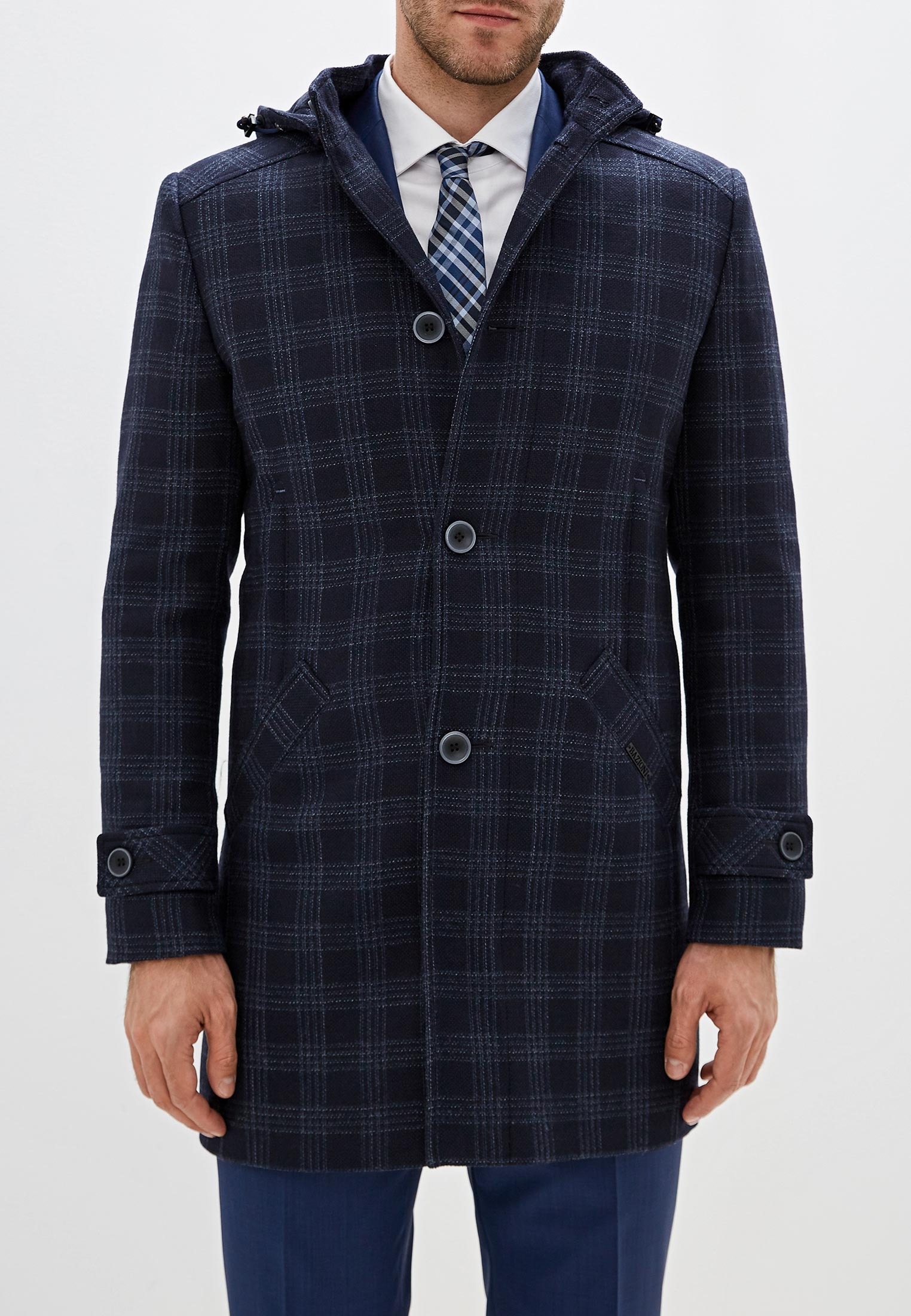 Мужские пальто BAZIONI Пальто однобортное Bazioni