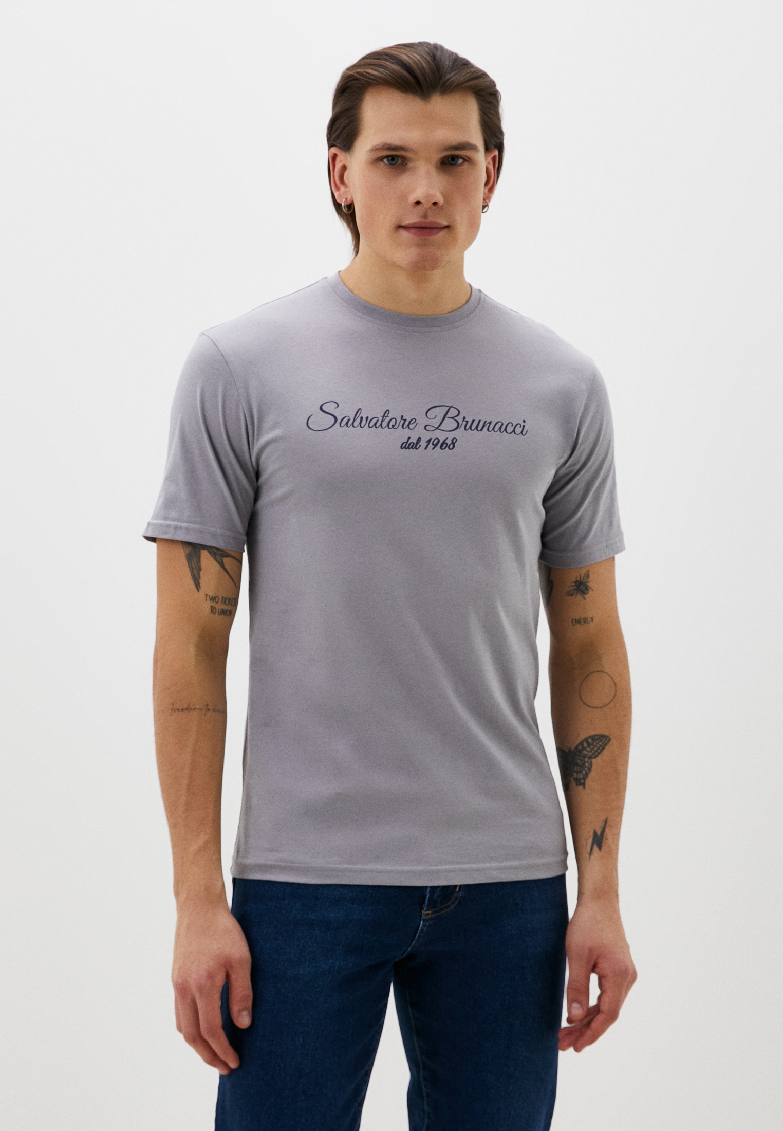 Футболка с коротким рукавом Salvatore Brunacci 90123GRS2M461