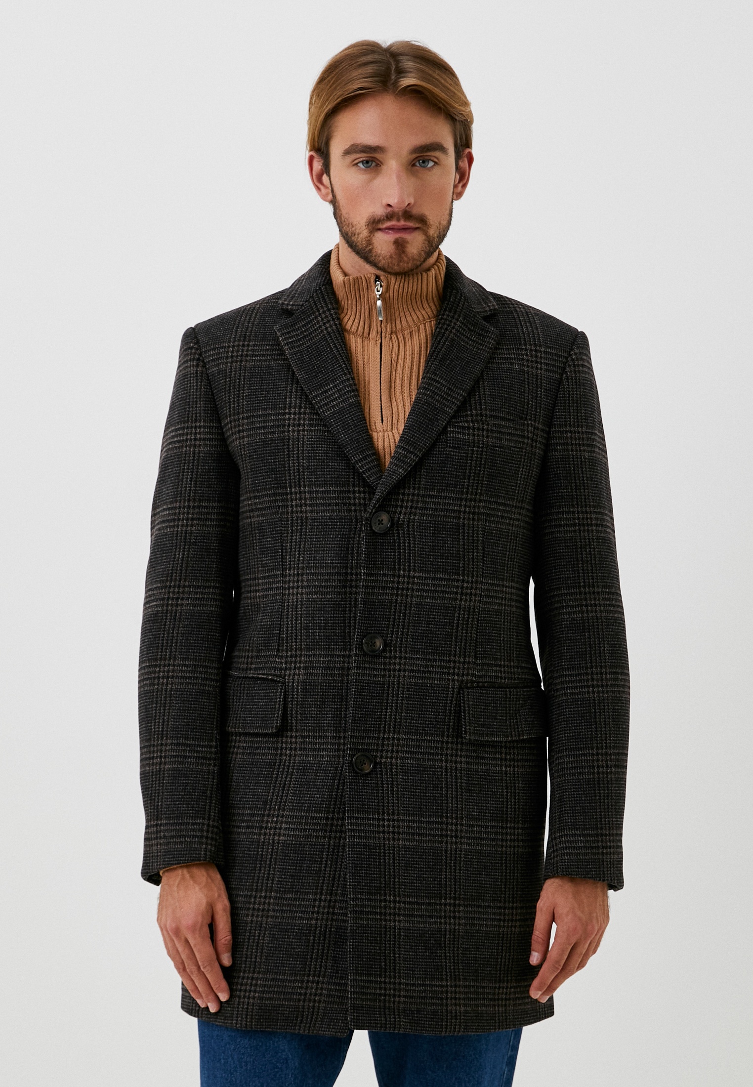 Мужские пальто Al Franco 649847003