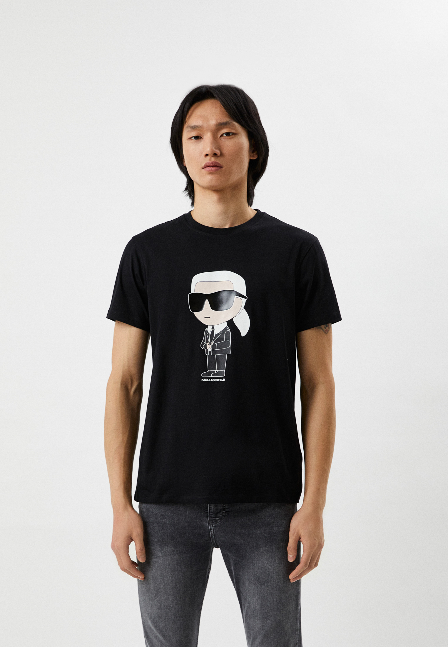 Мужская футболка Karl Lagerfeld (Карл Лагерфельд) 230M1700_999