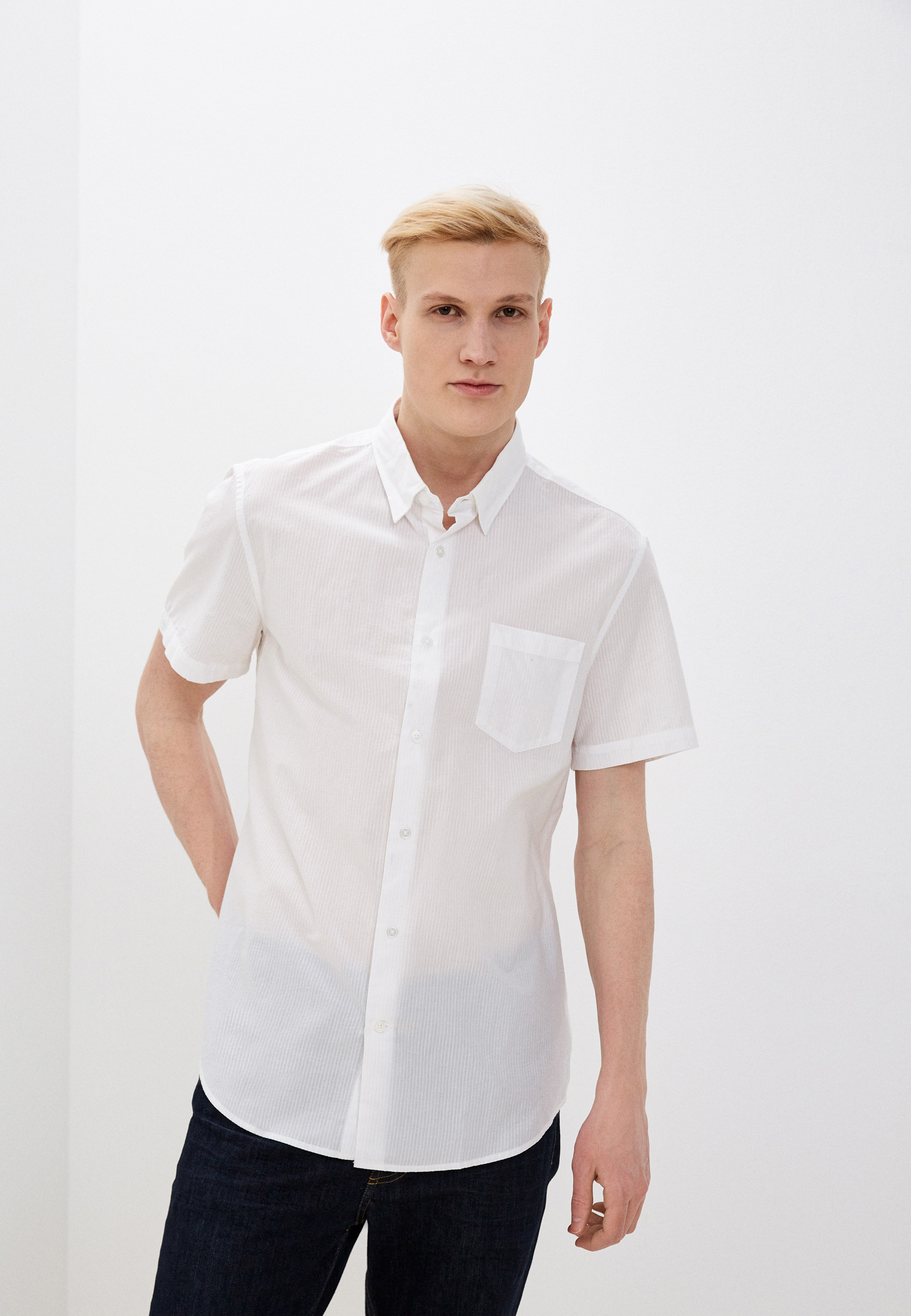Рубашка с коротким рукавом Baon (Баон) B6823005-WHITE
