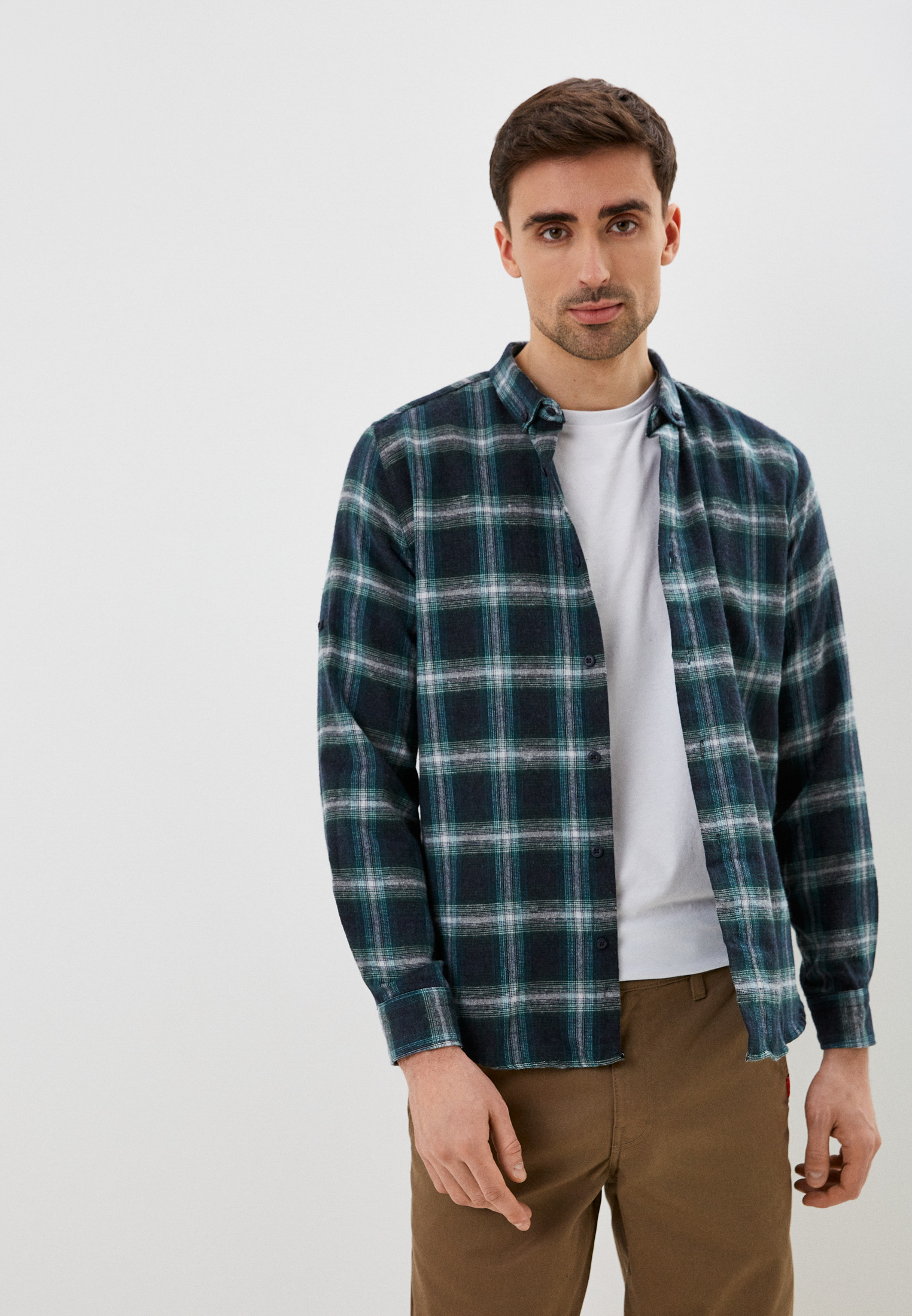 Рубашка с длинным рукавом Trendyol TMNAW22GO0357-GREEN
