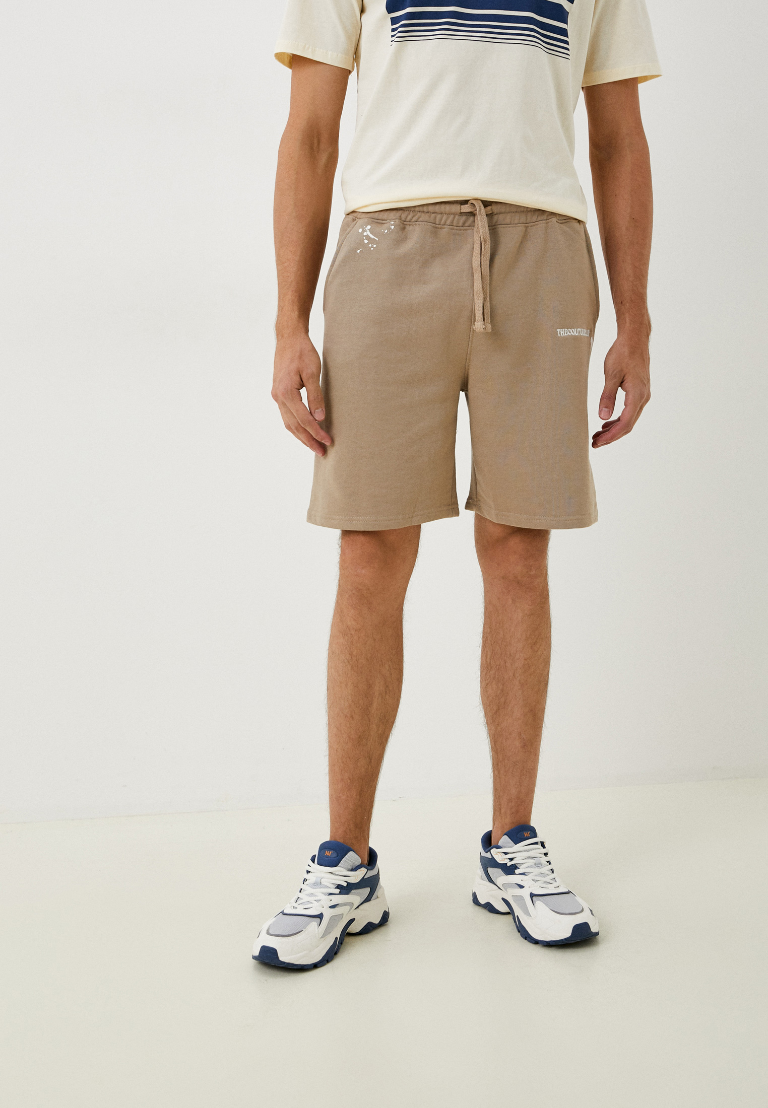 Мужские спортивные шорты The Couture Club TCCMSS23-40/BEIGE-L