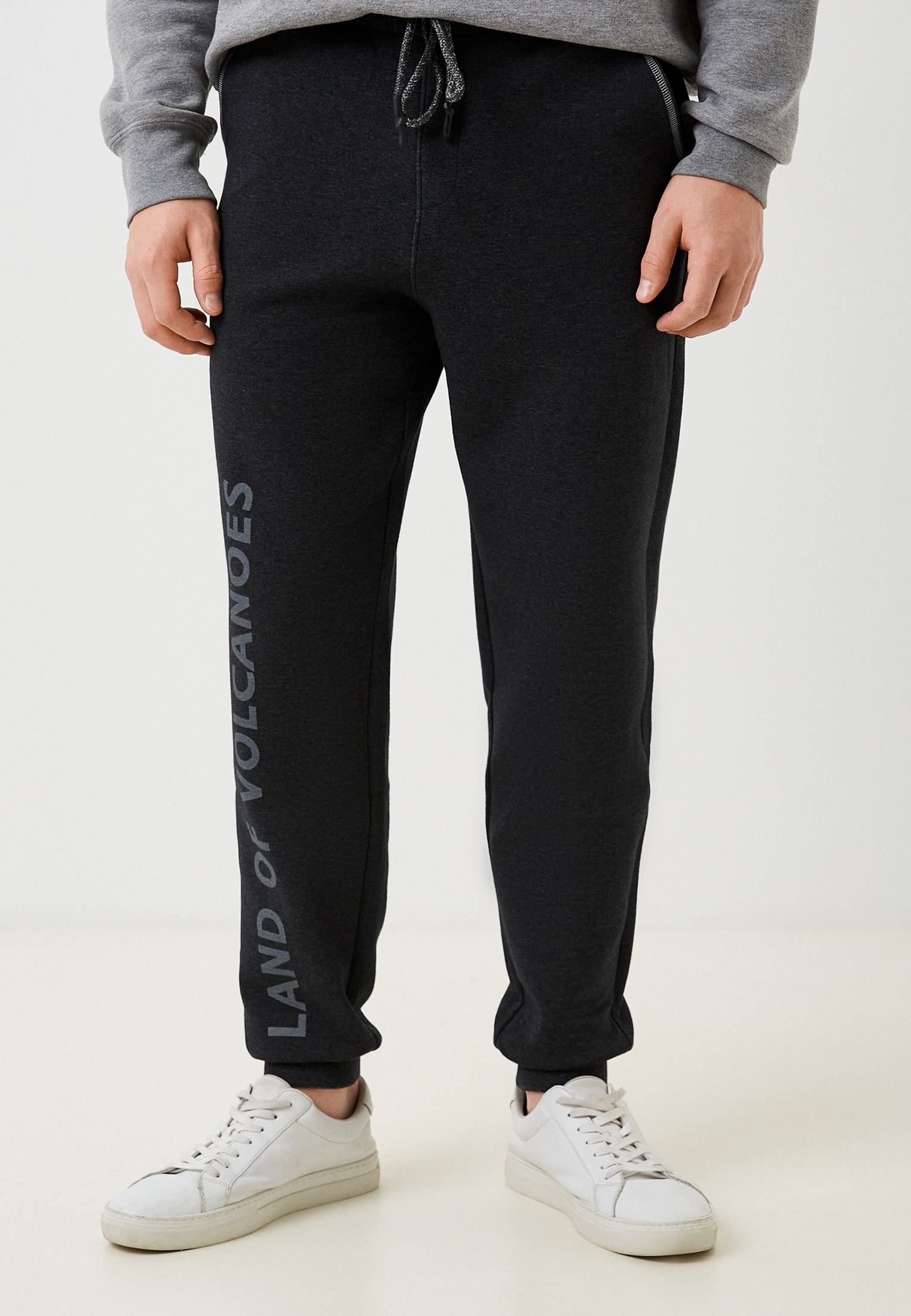 Мужские спортивные брюки Baon (Баон) B7923505-ASPHALT MELANGE