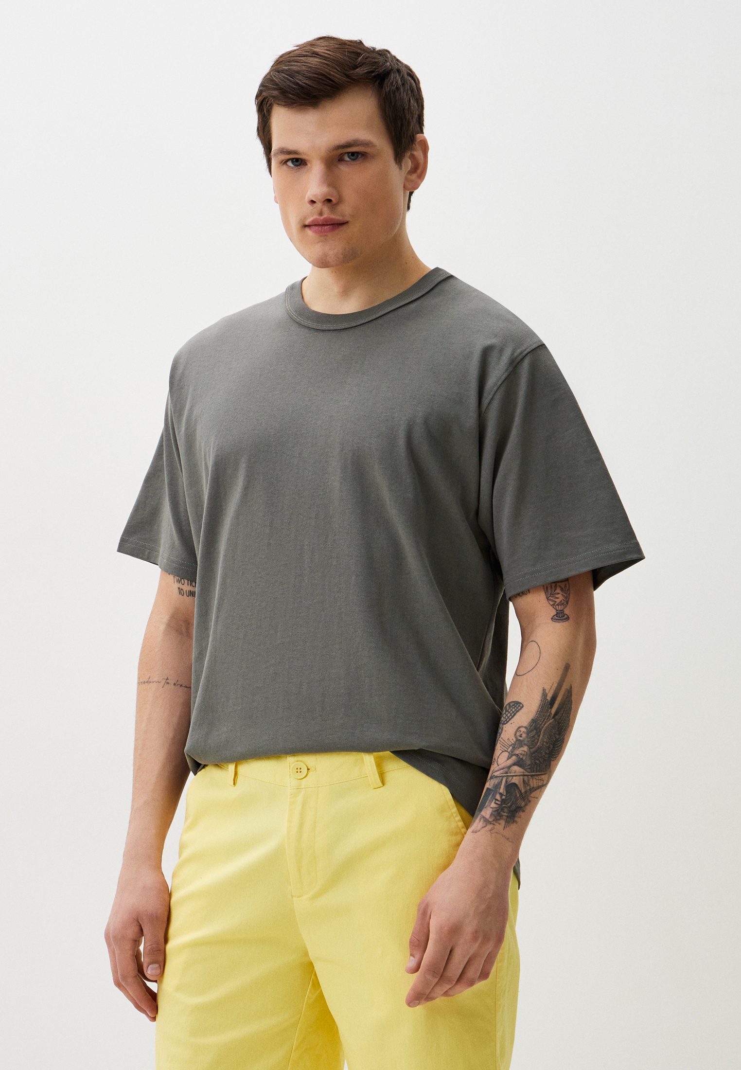 Футболка с коротким рукавом MARK FORMELLE 111875/24-3763Ц-0/камень