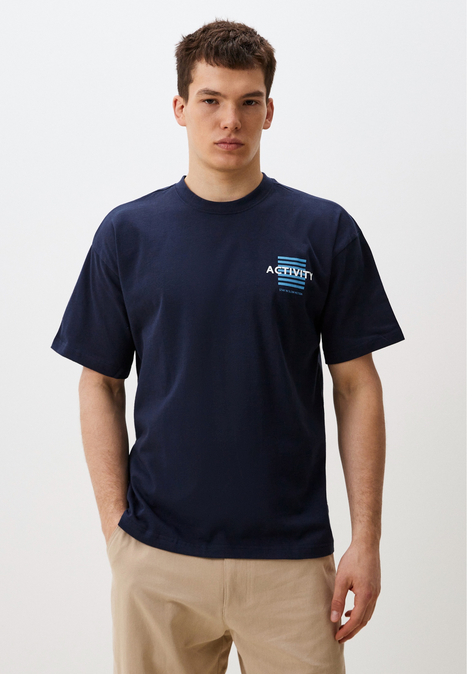 Футболка с коротким рукавом Baon (Баон) B7324049-DEEP NAVY