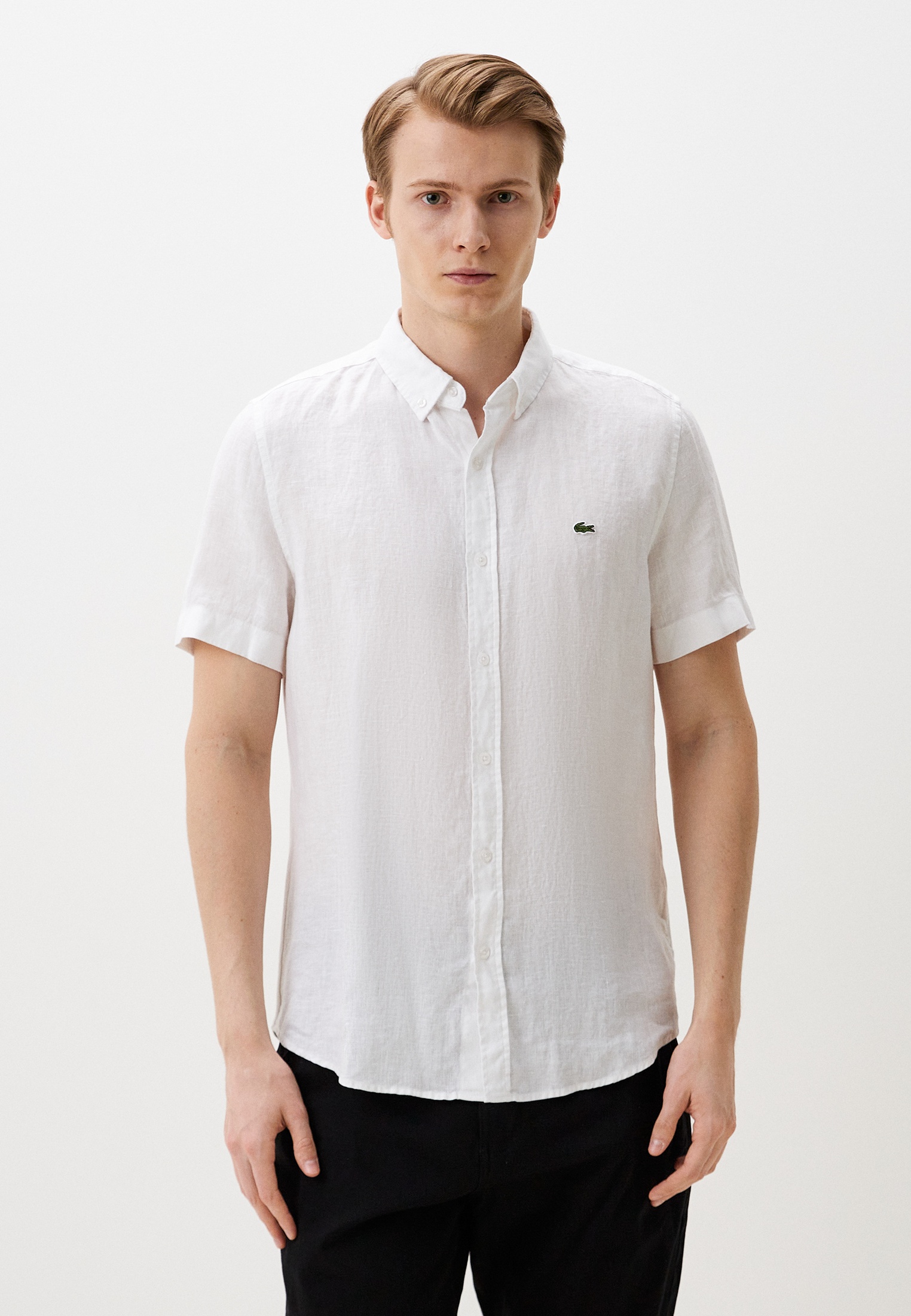 Рубашка с коротким рукавом Lacoste (Лакост) CH042626B