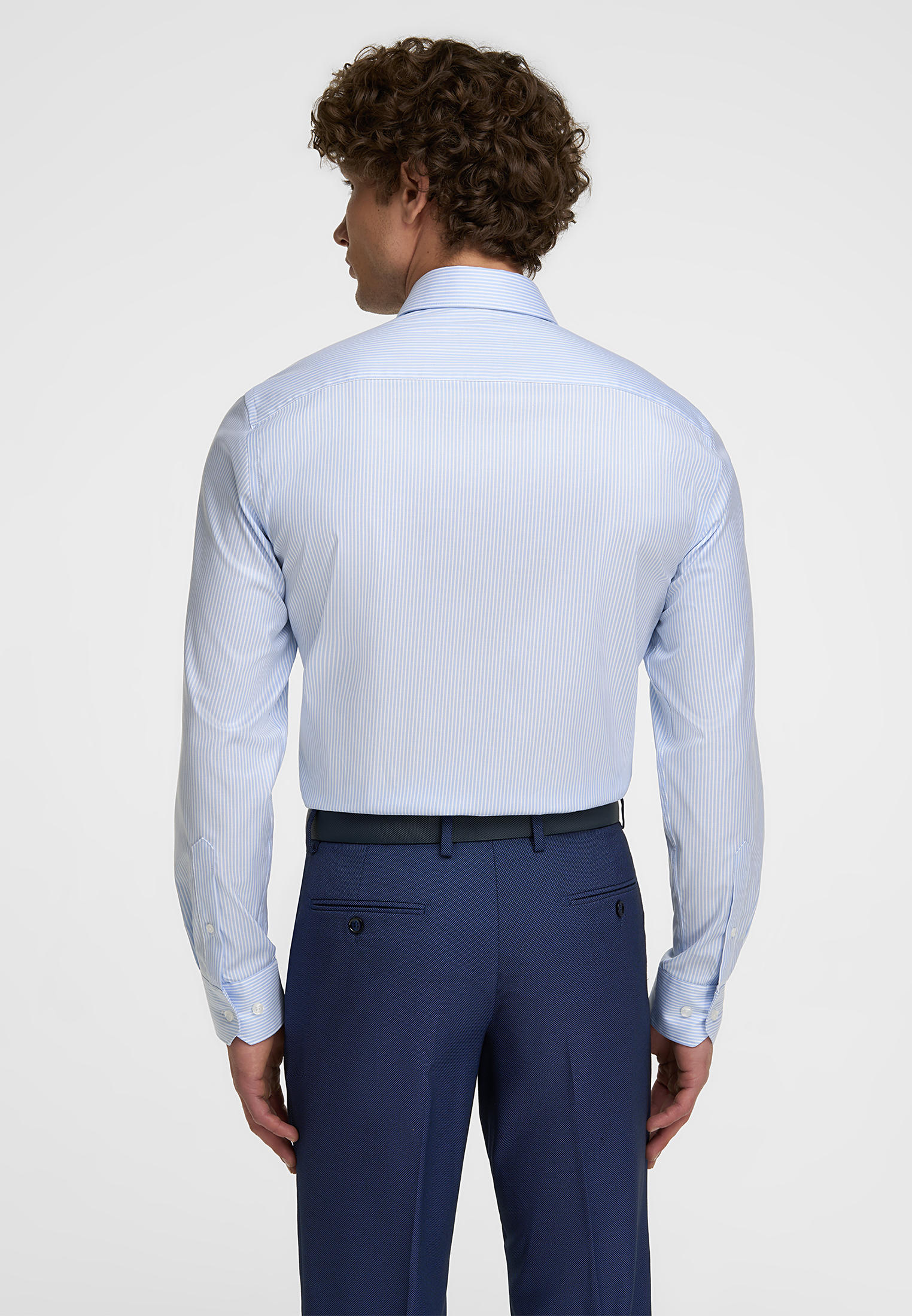 Рубашка с длинным рукавом Henderson SHL-2147-R_LBLUE