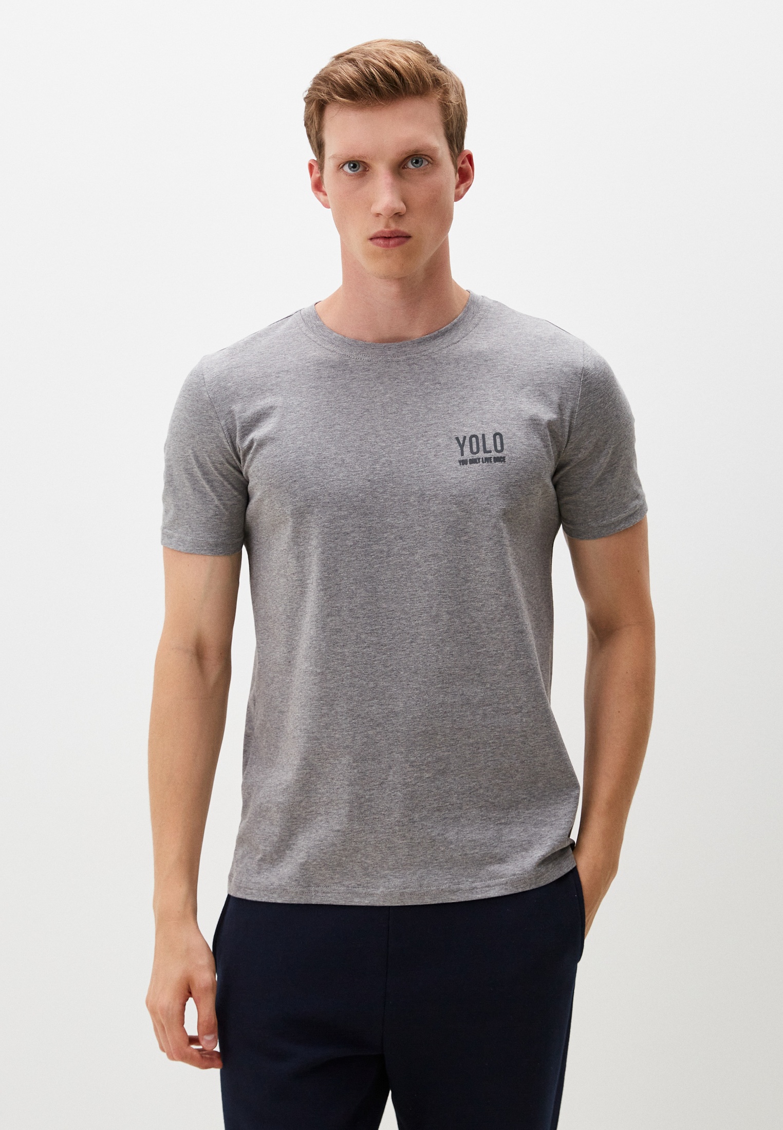 Футболка с коротким рукавом Pelican SFT6920/2U/Серый/3XL(54-188)