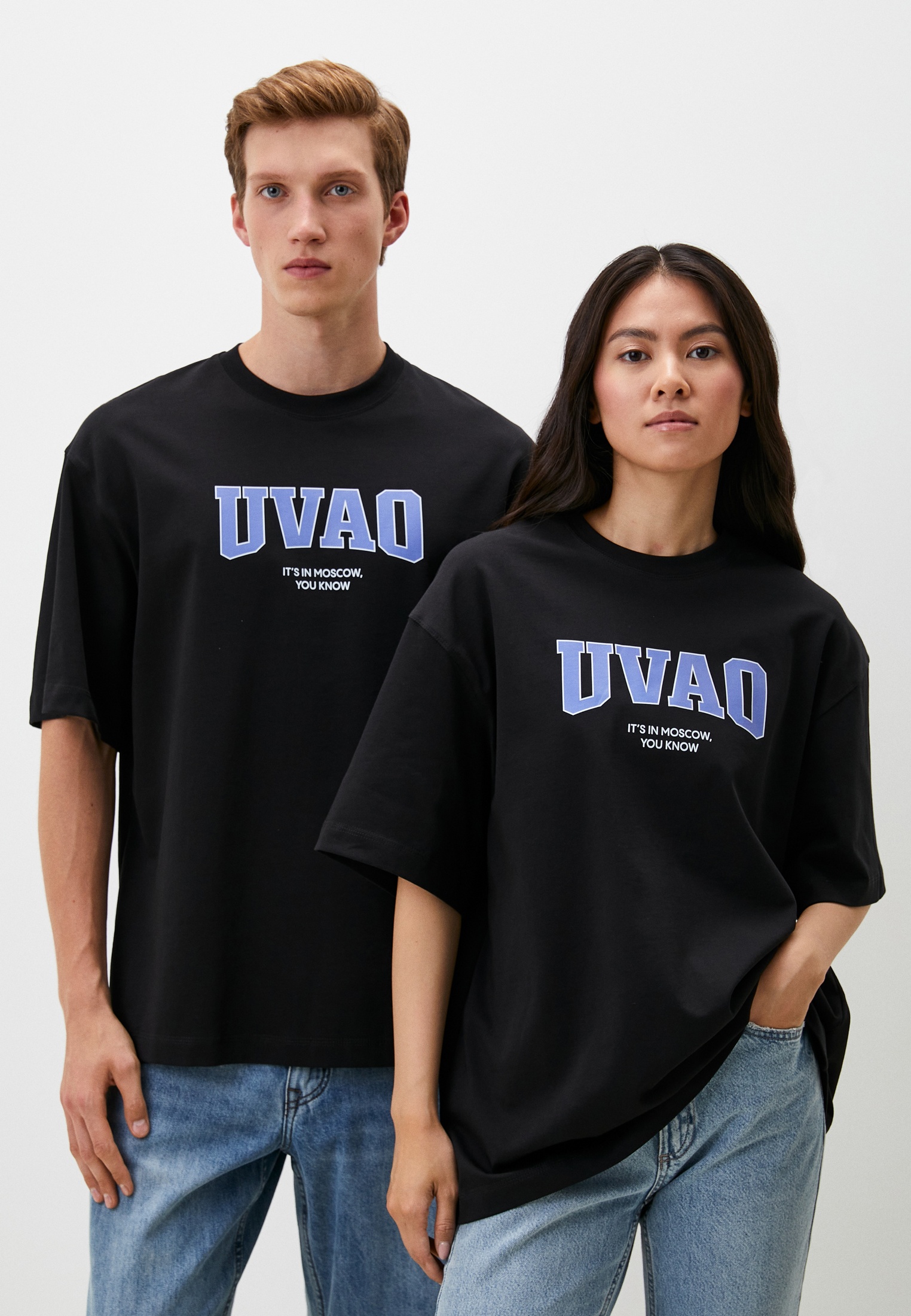 Футболка с коротким рукавом KChTZ BoM_2024_3,черная латиница uvao,L-XL