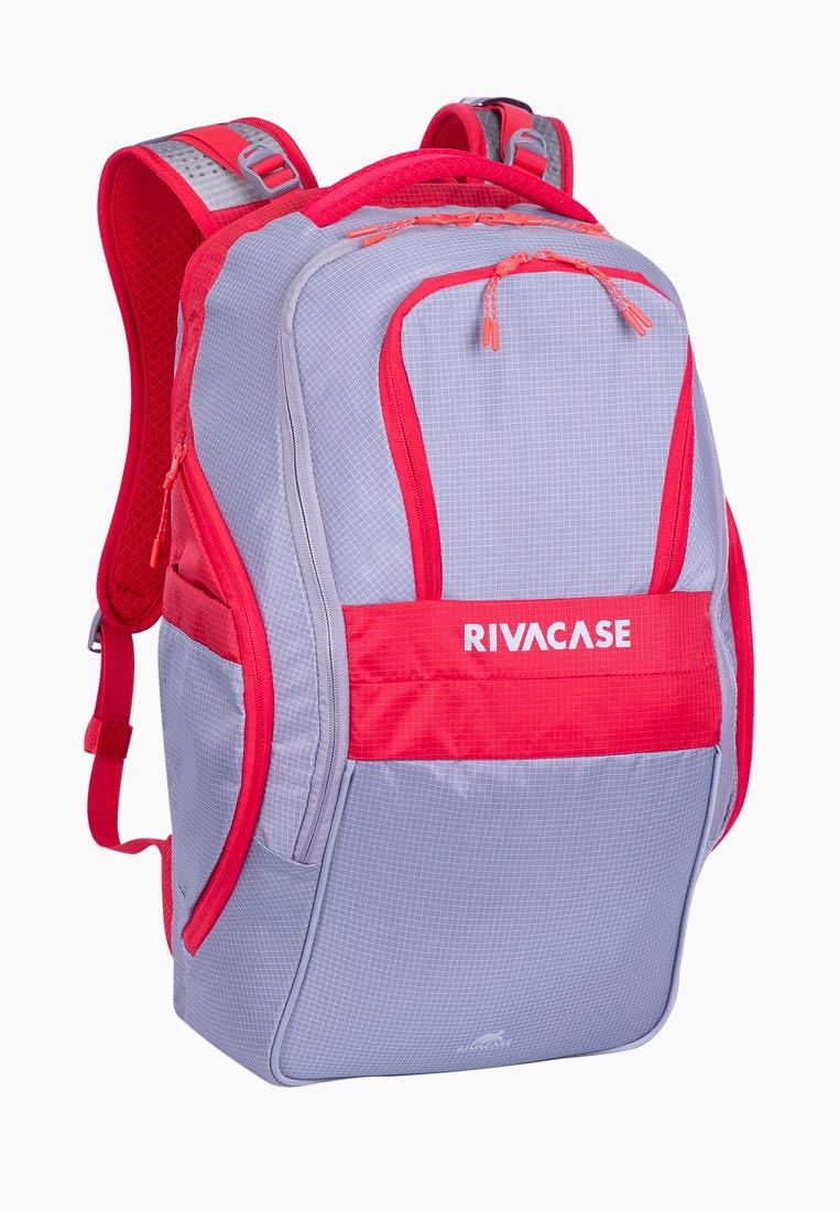 Городской рюкзак Rivacase 5265 grey/red