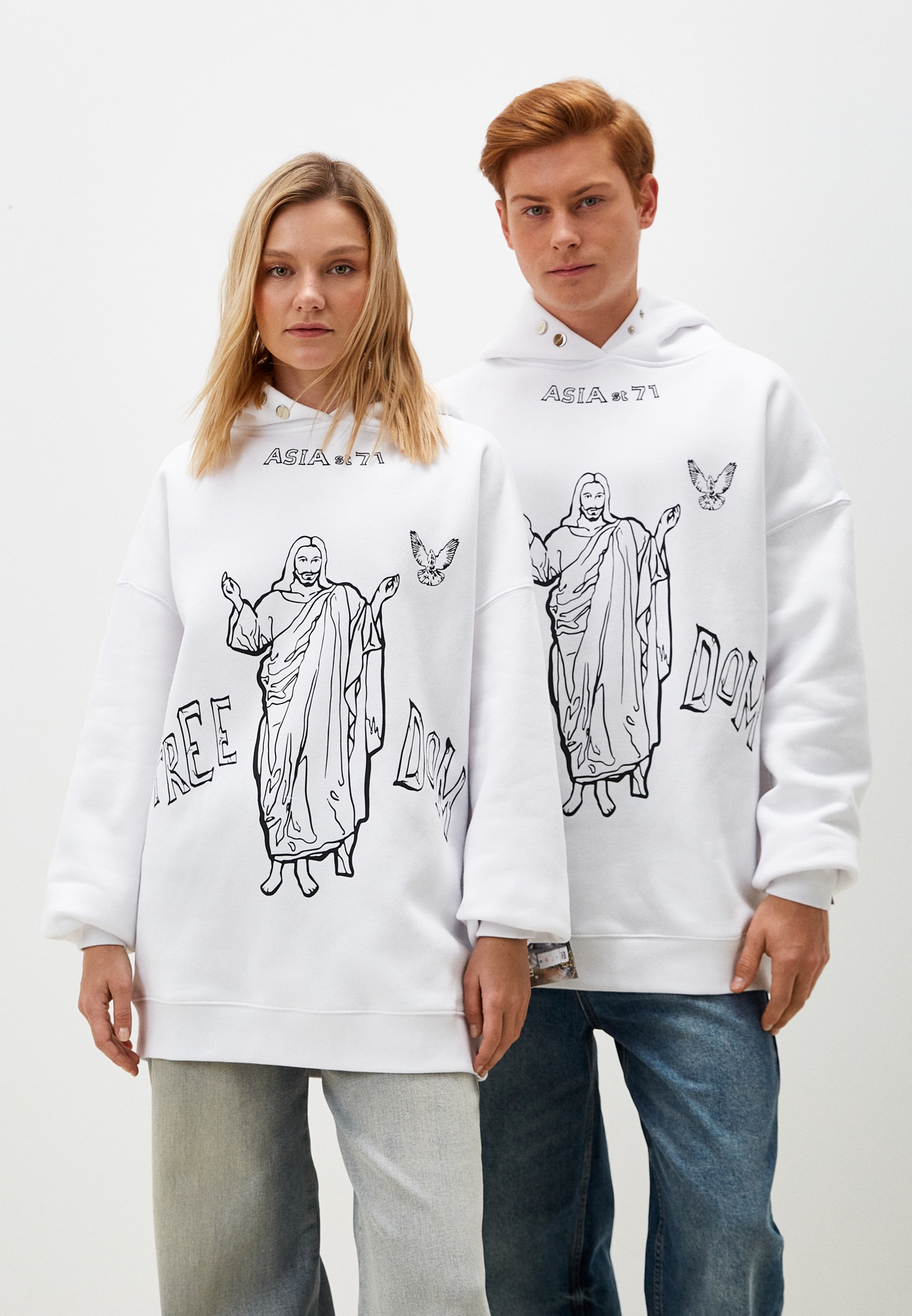 Женские худи Asia st 71 Ast71.Freedom-hoodie-L