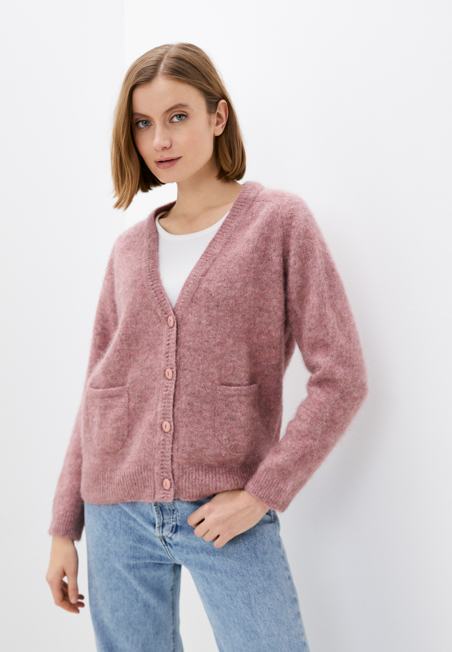 Кардиган VERA MONI BD5580_розовый_S