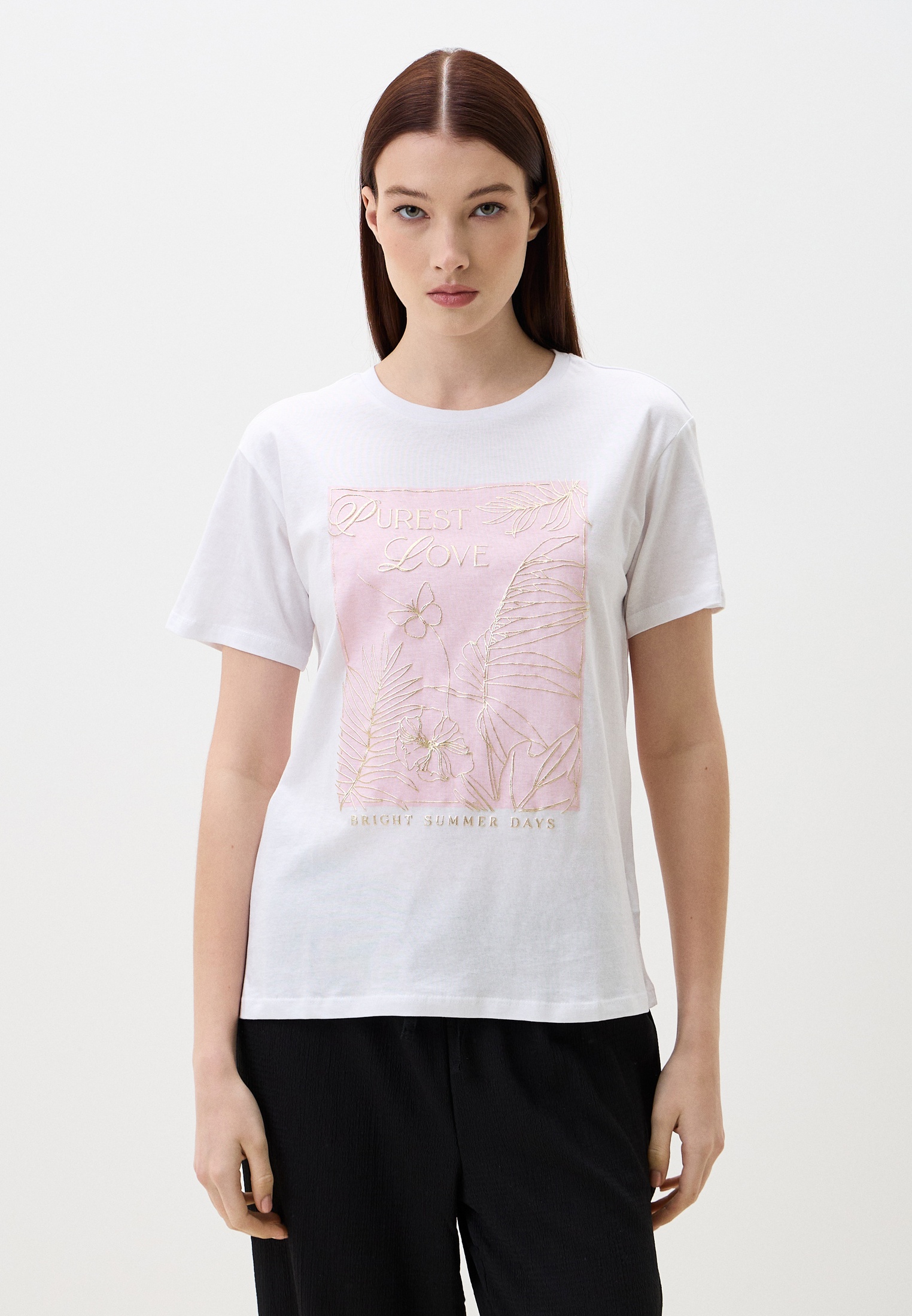 Футболка с коротким рукавом LC Waikiki S52286Z8Q6K