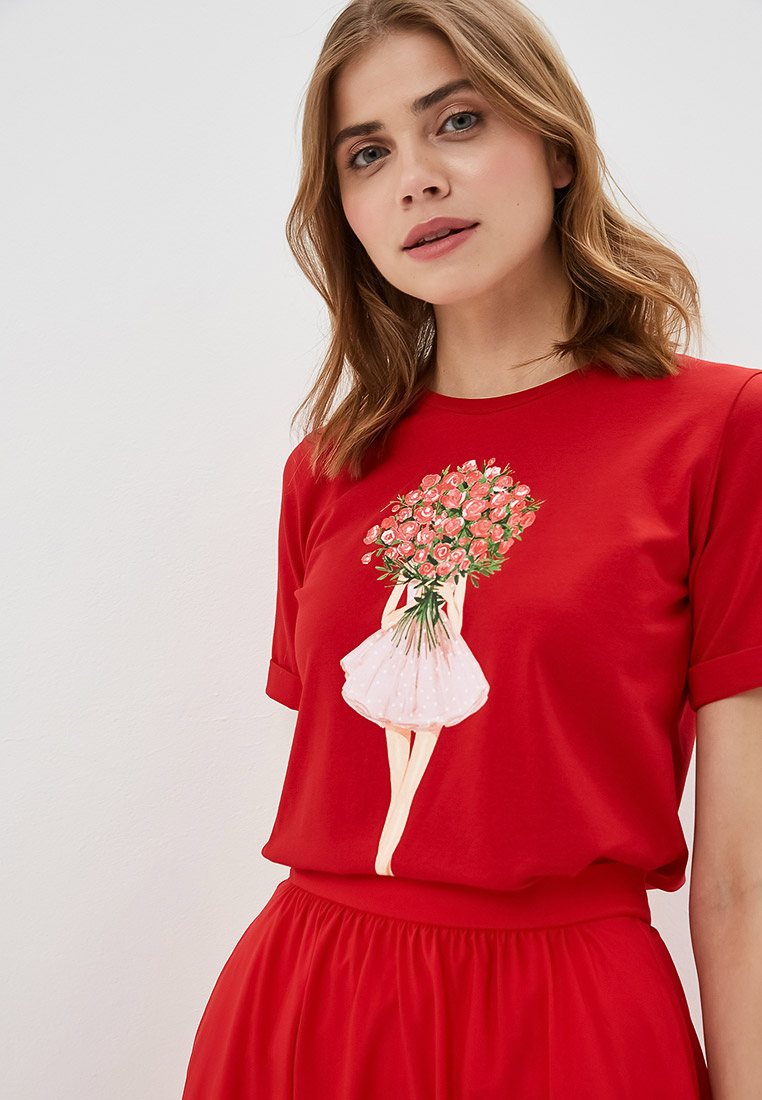 Футболка с коротким рукавом Fashion.Love.Story 19SP2090RDROS