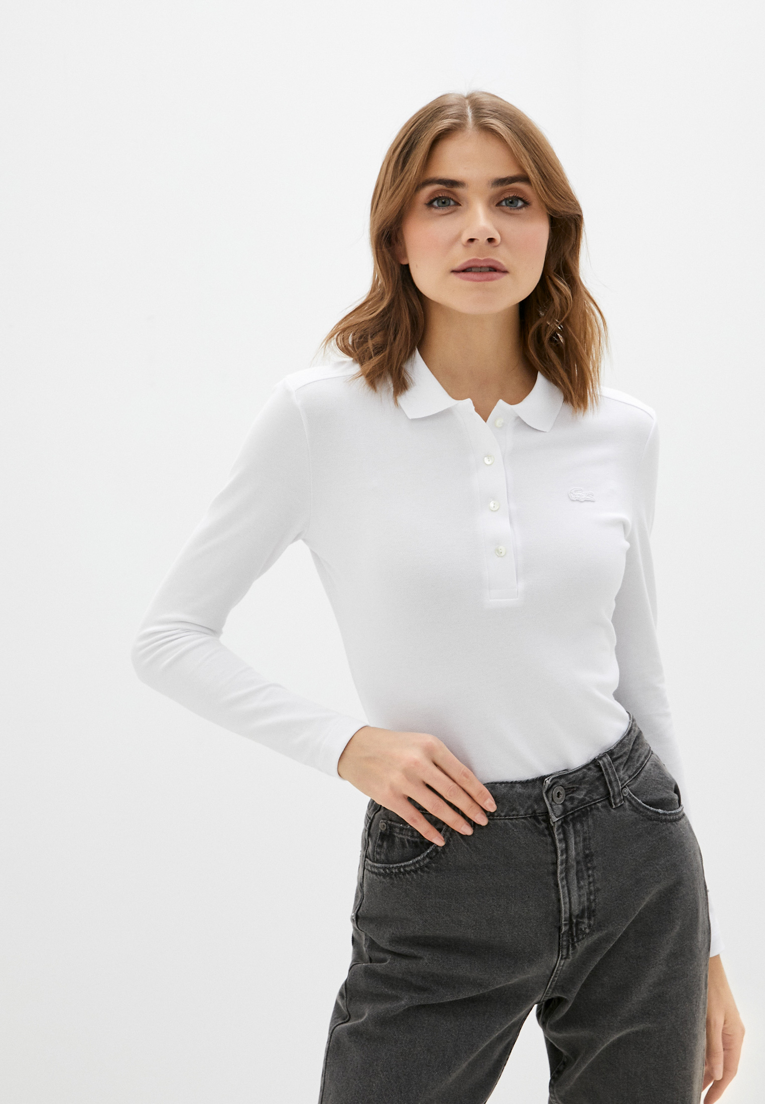Женские поло Lacoste (Лакост) PF5464001