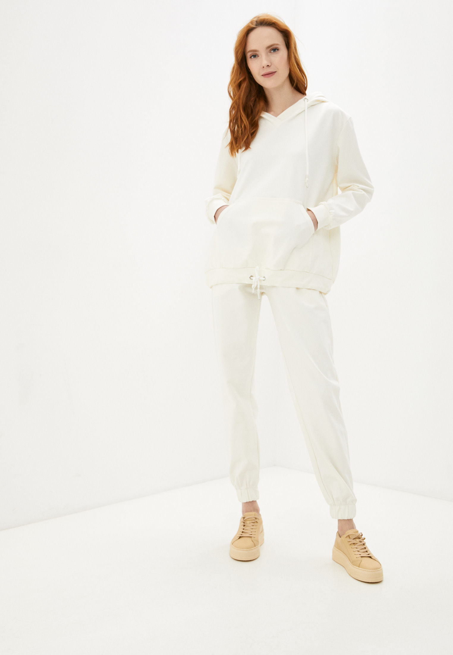 Спортивный костюм Malaeva Z-SS012-55-L-M/молочный/M/L