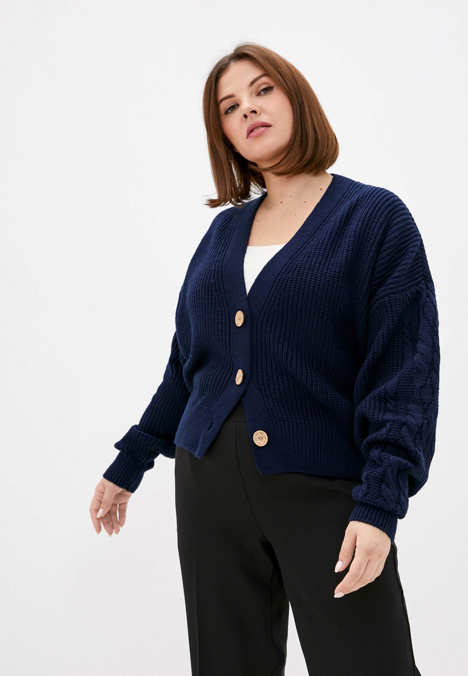 Кардиган Iglena И-416-46/50, т.синий