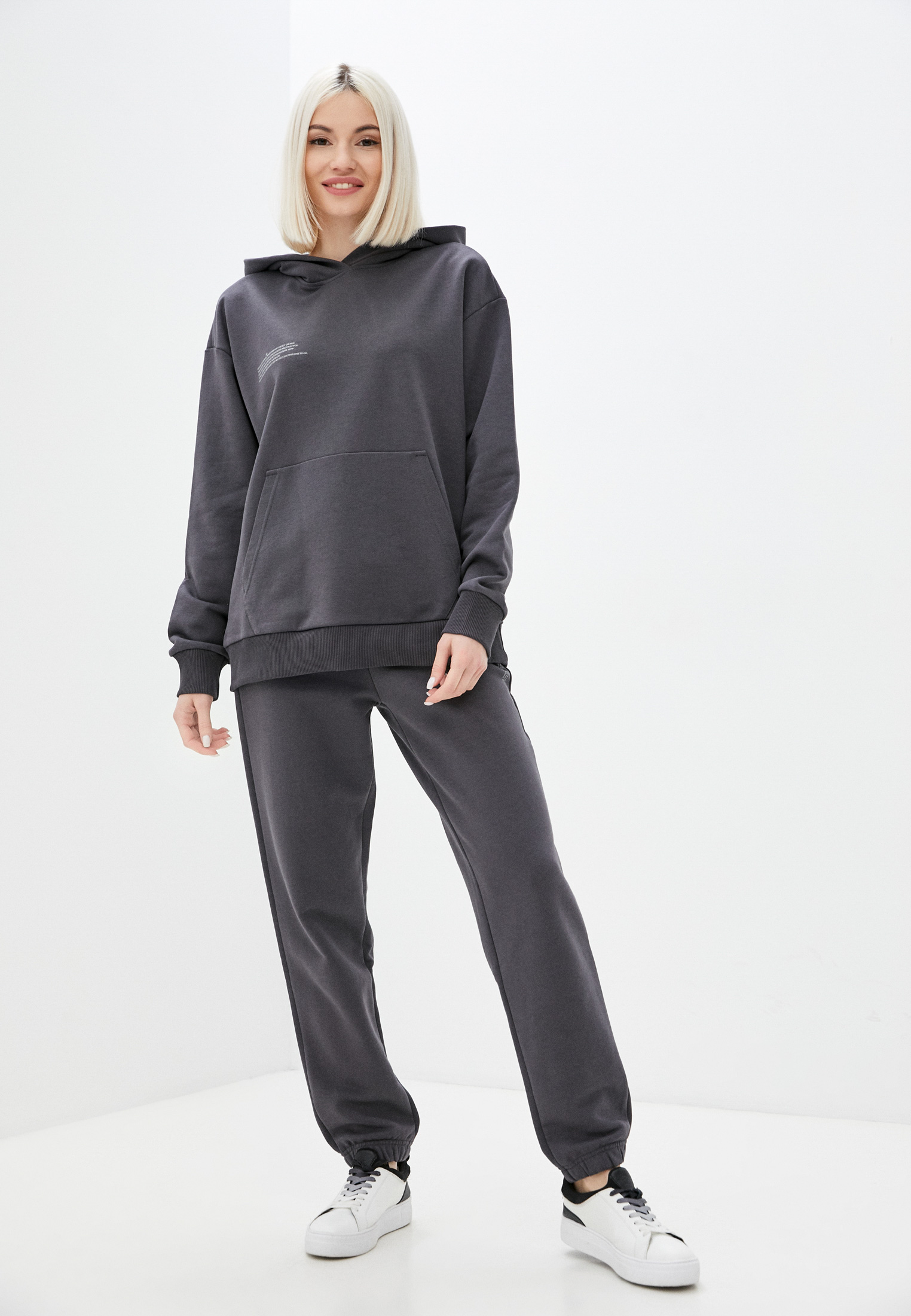 Спортивный костюм Dellione 312-427 d.grey