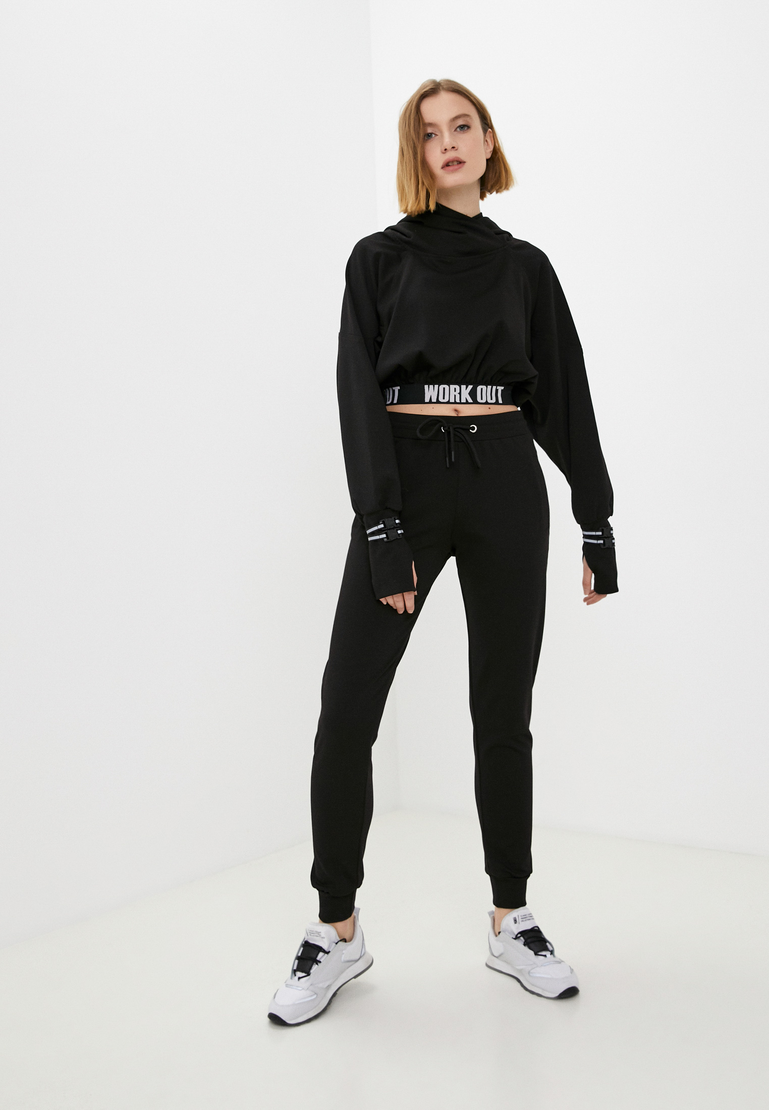 Спортивный костюм Malaeva Z-SS0881-1-L-M/черный-о2/M/L