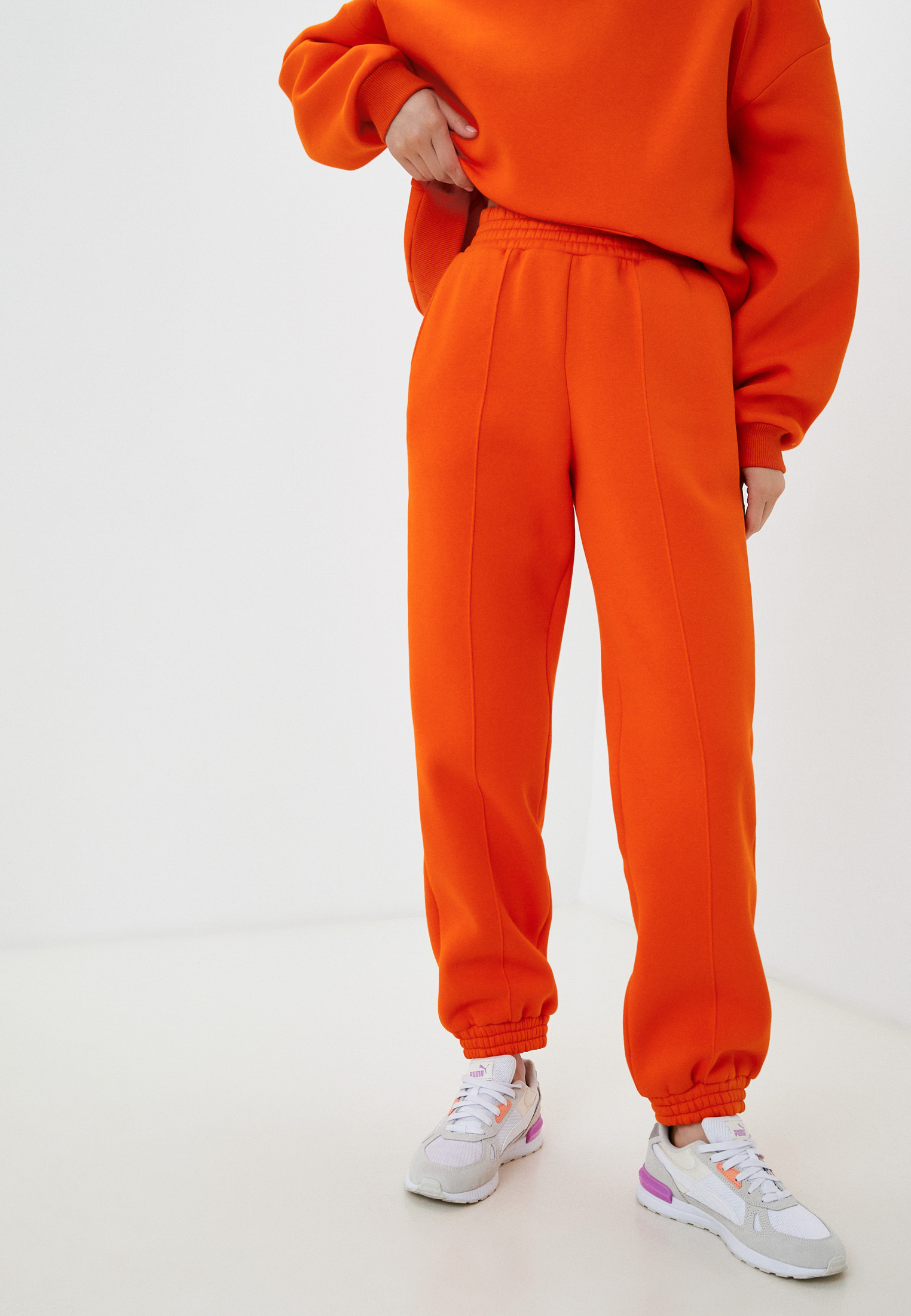 Женские спортивные брюки Ruxara 2708301-Оранжевый