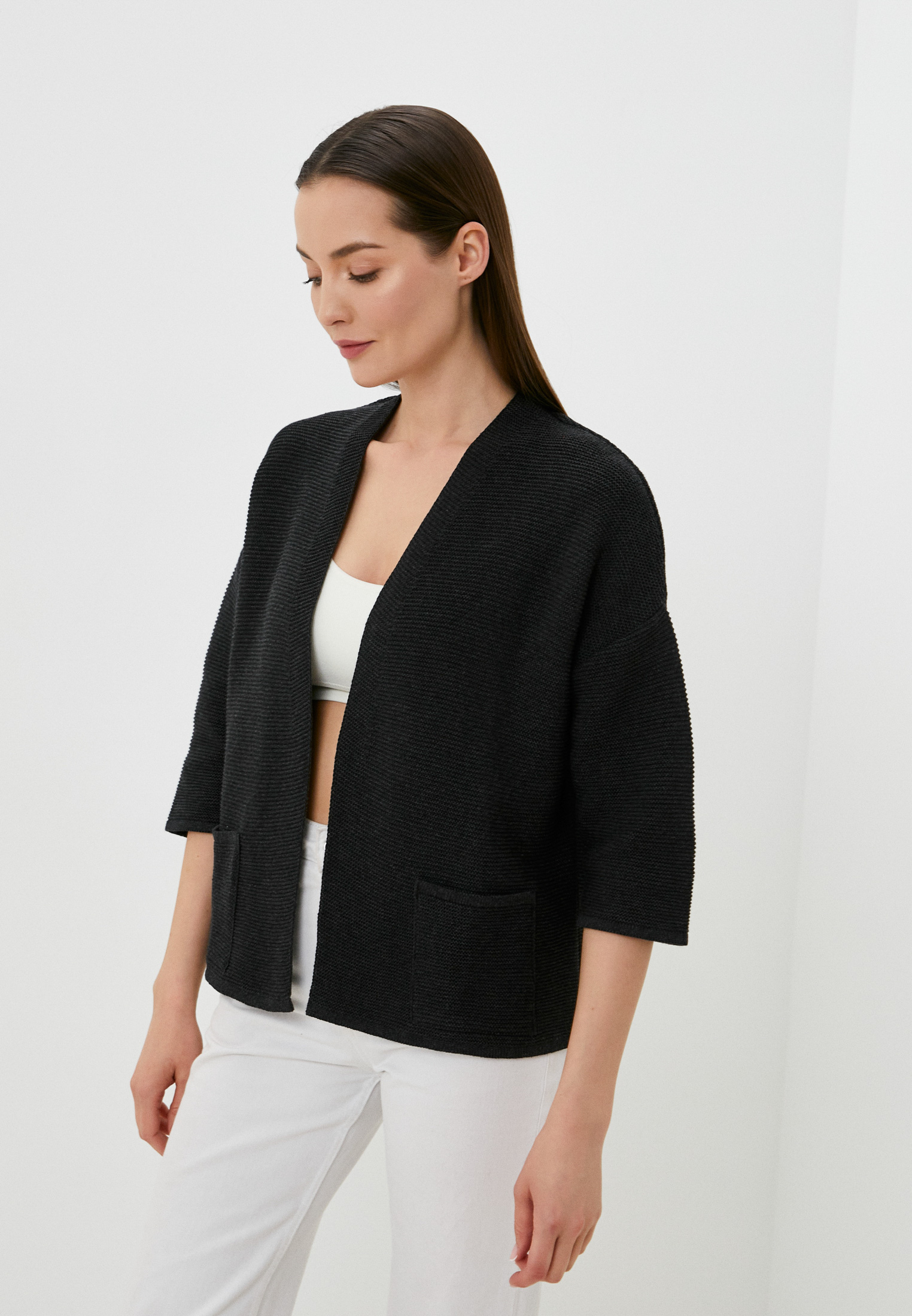 Кардиган СТИМ л1103 графит 40-42