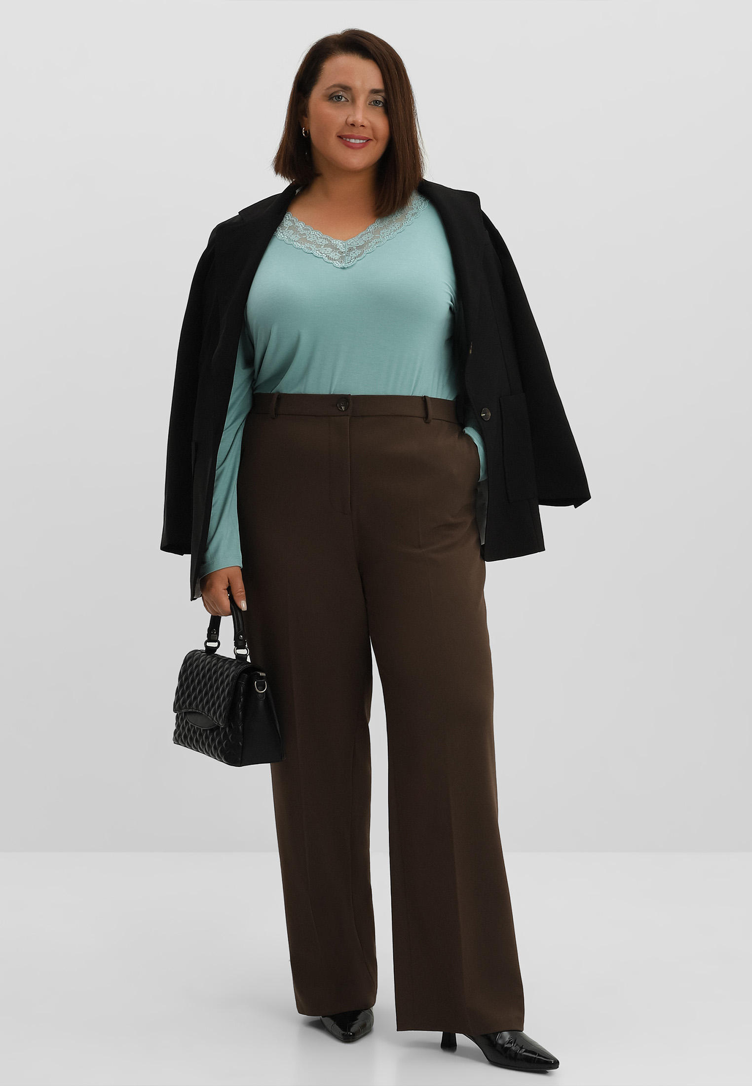 Футболка с длинным рукавом Helena Vera 189037006