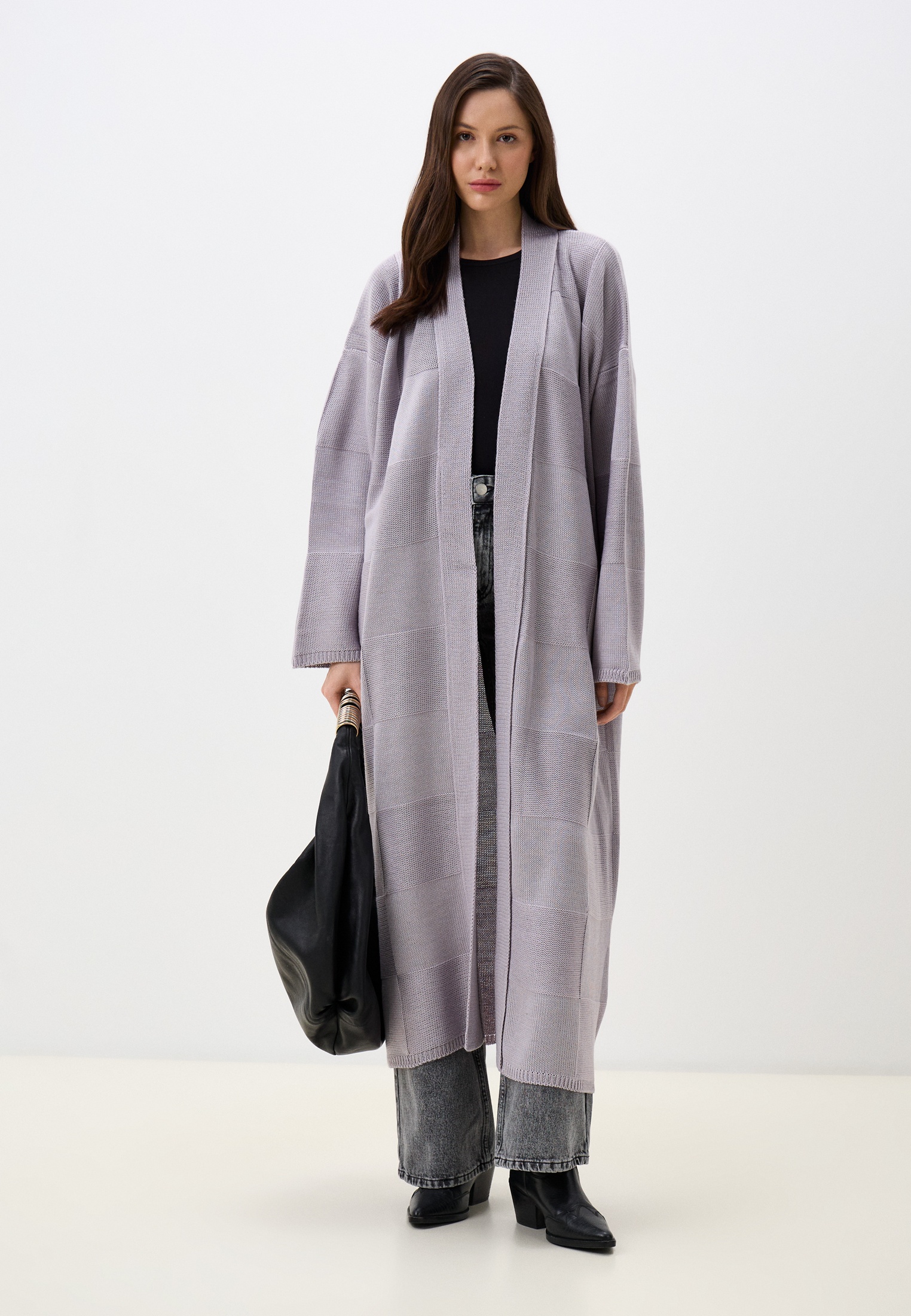 Кардиган Lesnikova Design 218810ПШ/серый