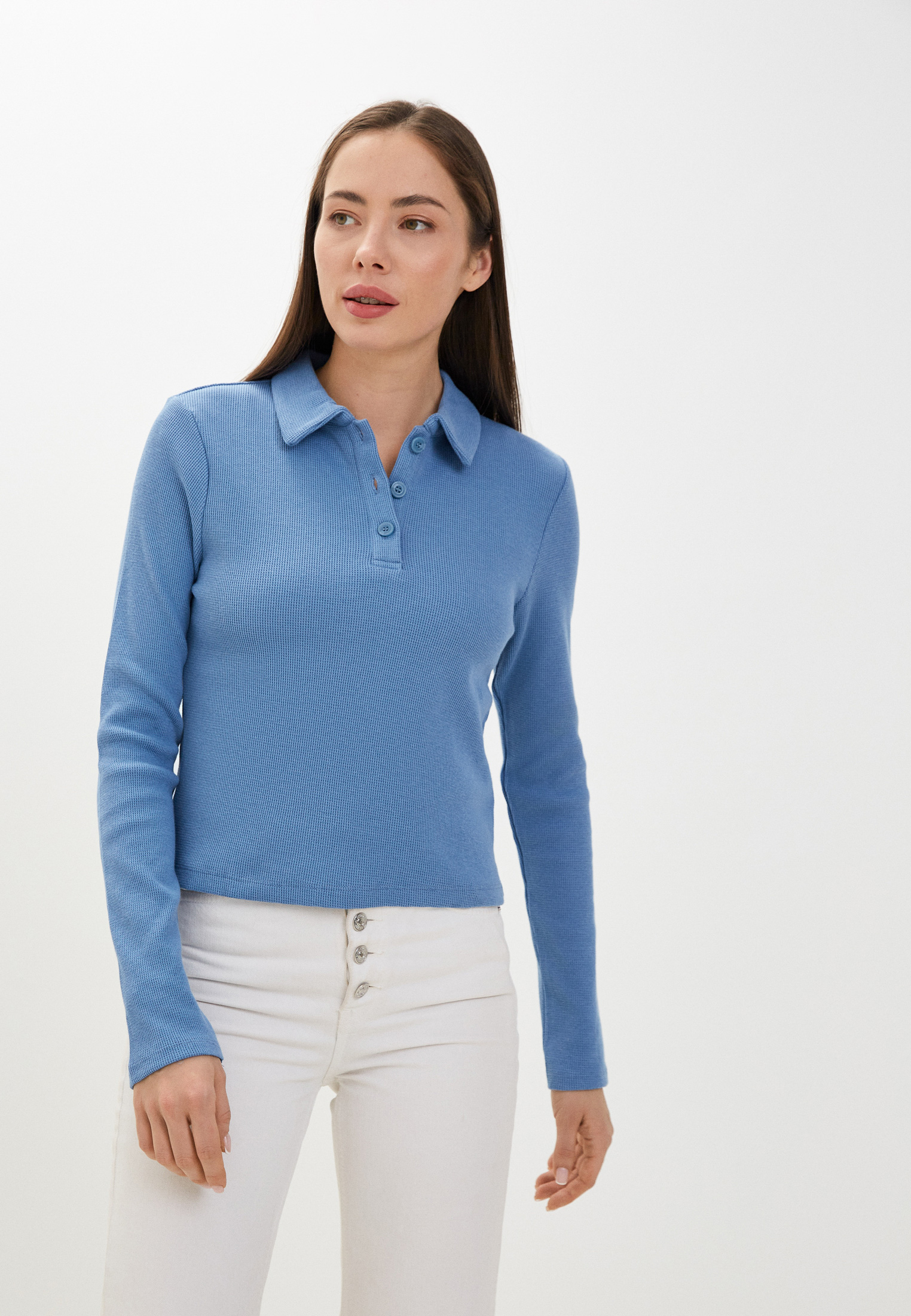 Женские поло Colin's CL1061899_BLUE