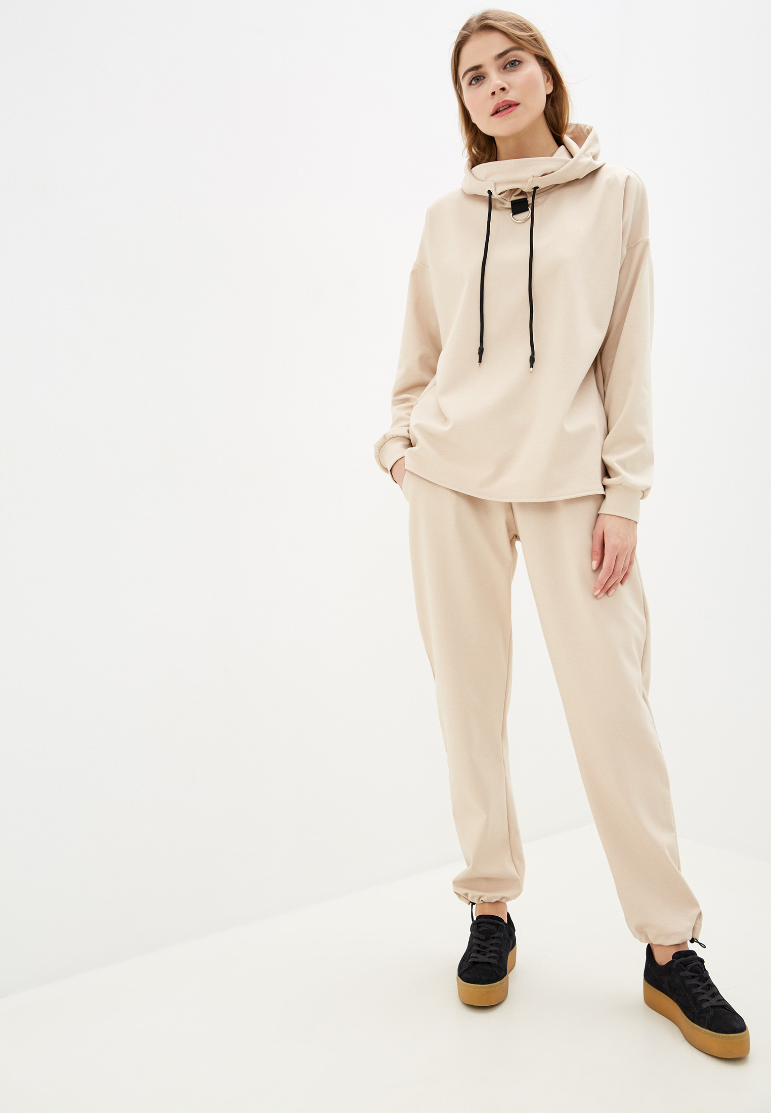 Спортивный костюм Malaeva Z-SS1019-L-M/бежевый/M/L